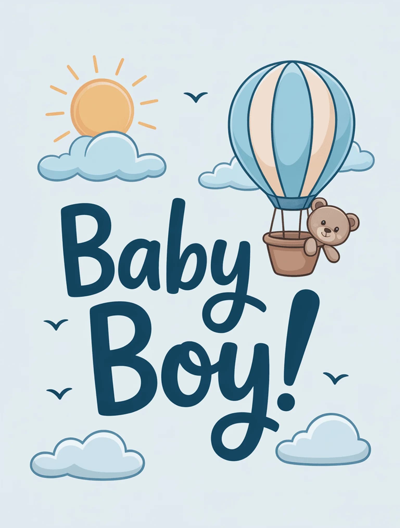 Boy Hot Air Balloon