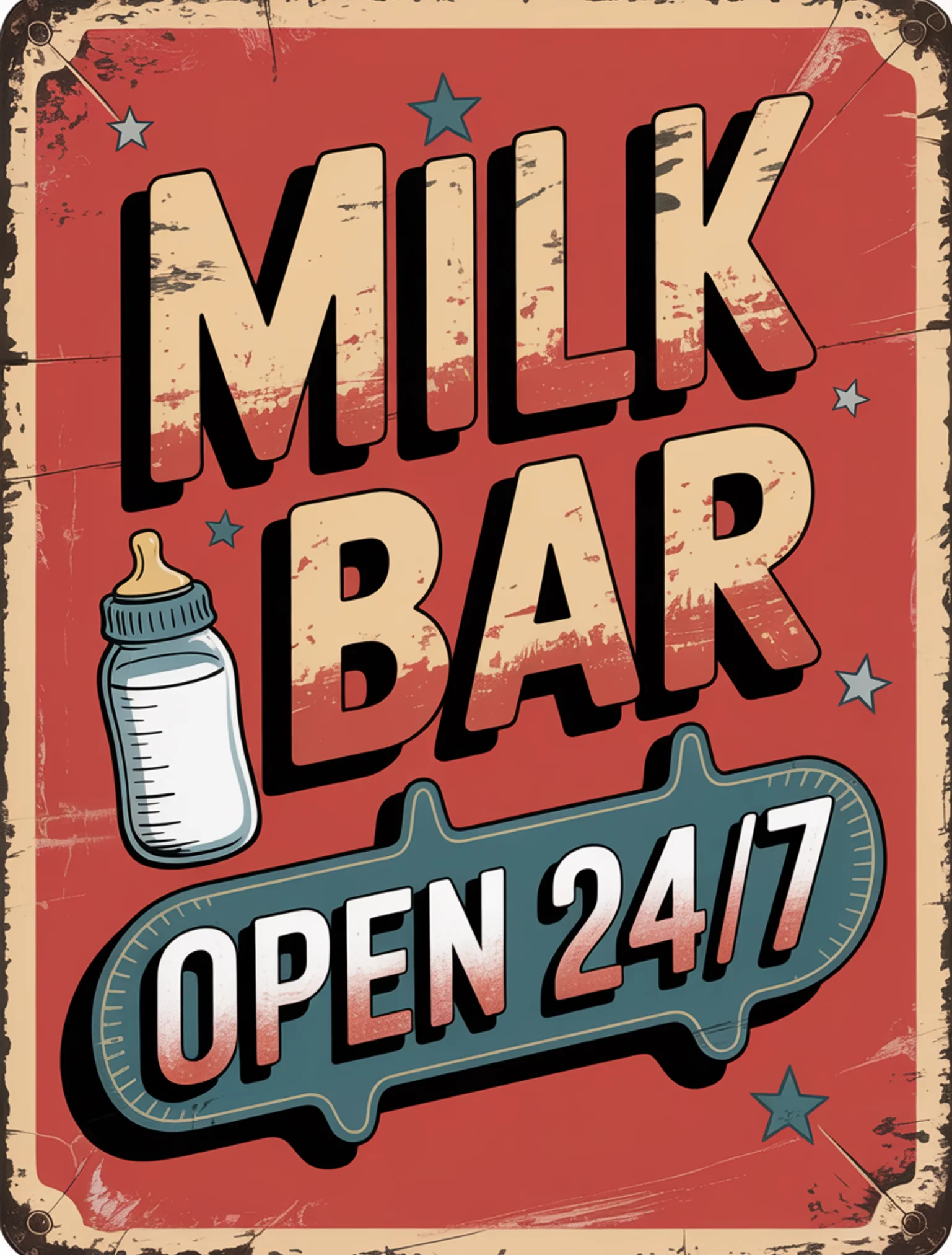 Milk Bar Open 24/7