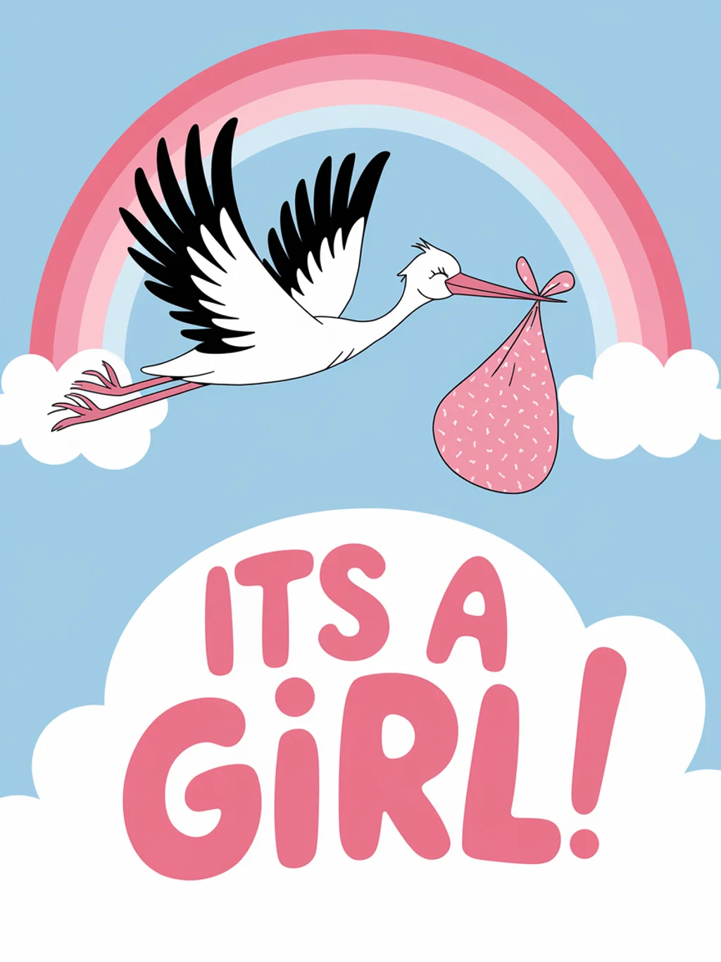 Stork Bundle Pink Baby