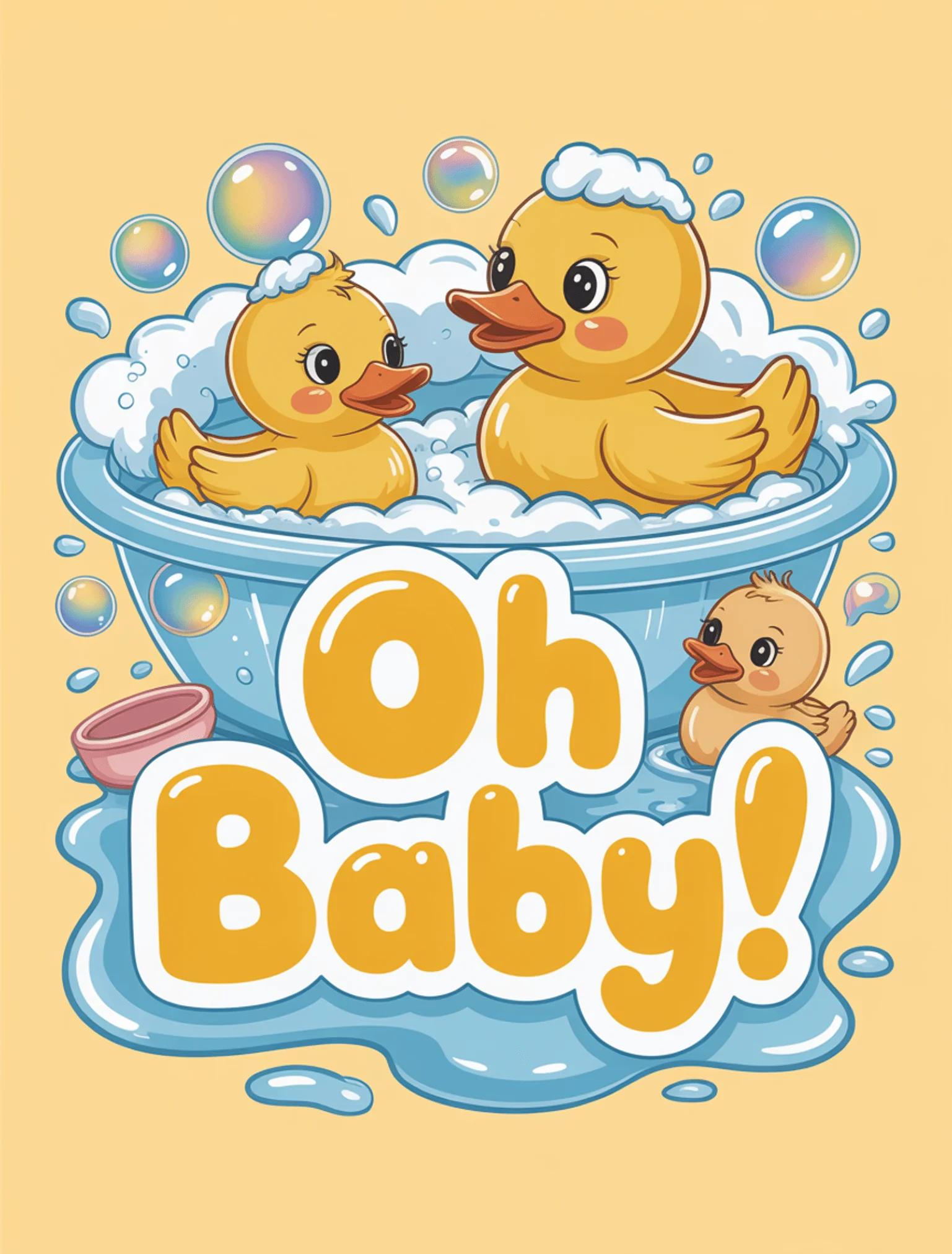 Duckling Bath