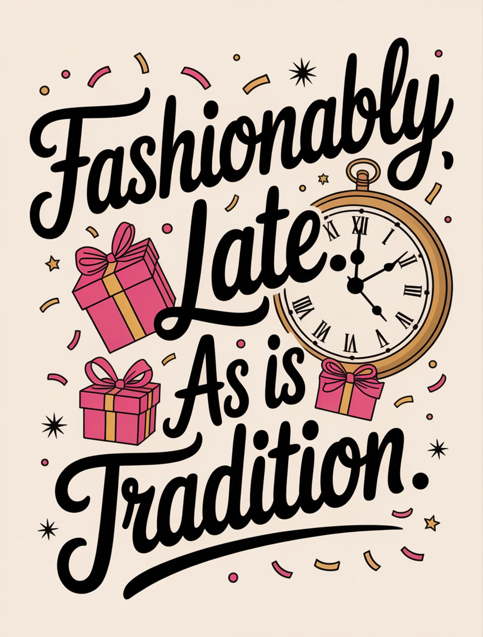 Belated Fashionably Late Alt1