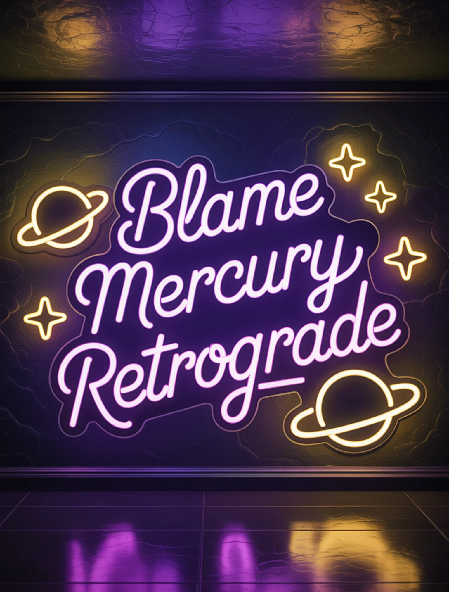 Neon Blame Mercury