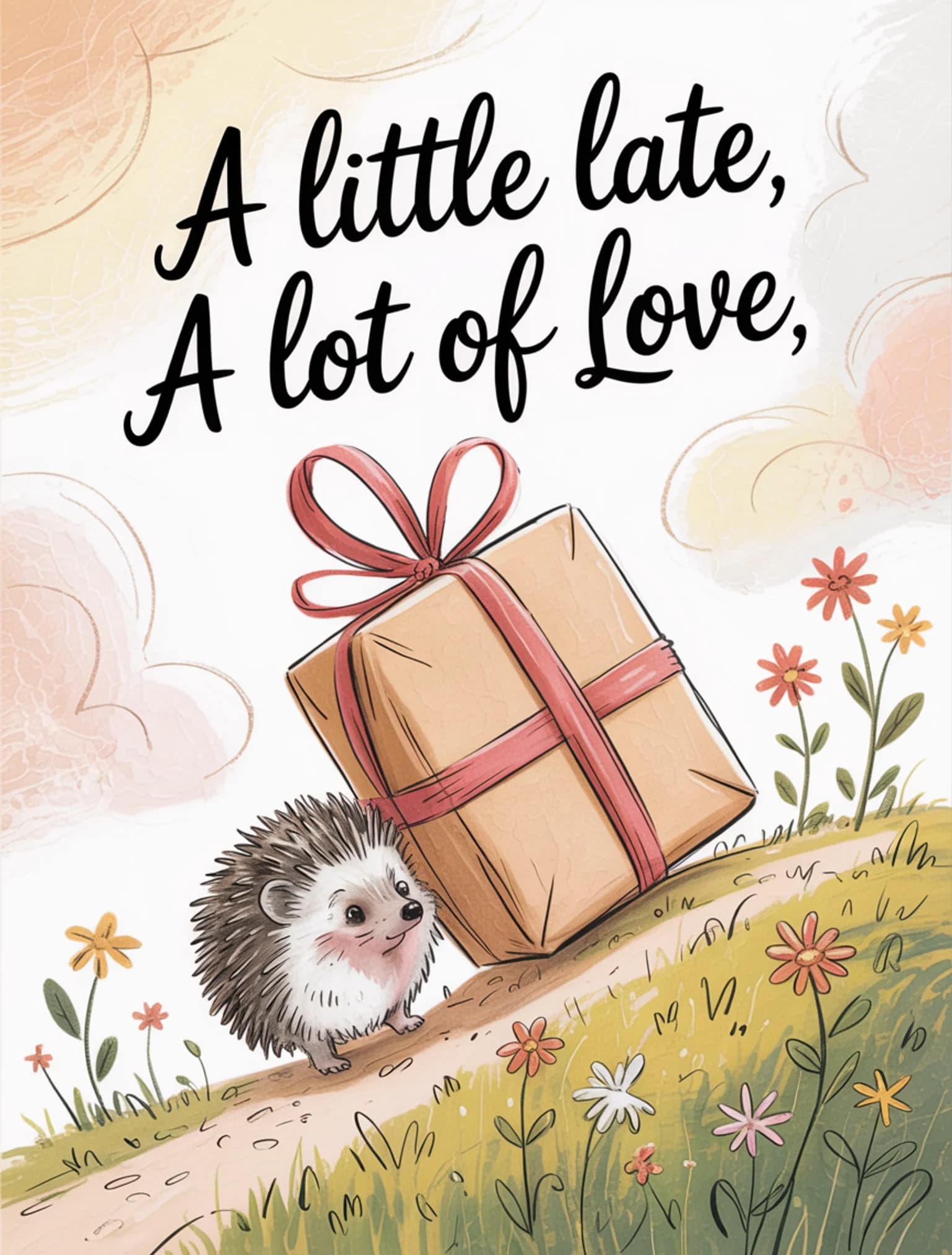 Storybook Hedgehog Sorry