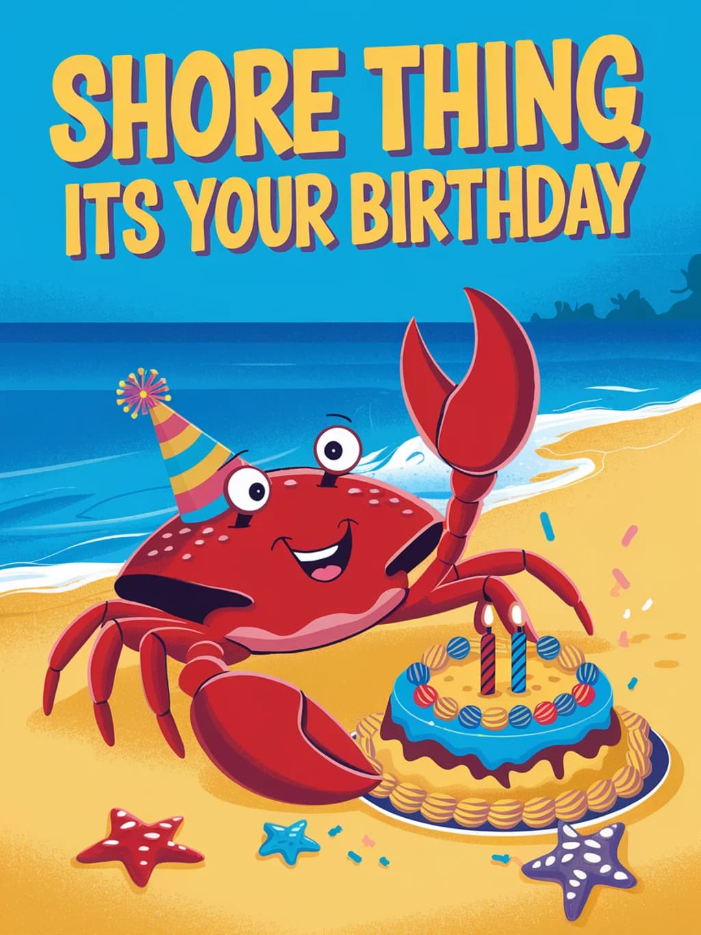 Crab Beach Birthday