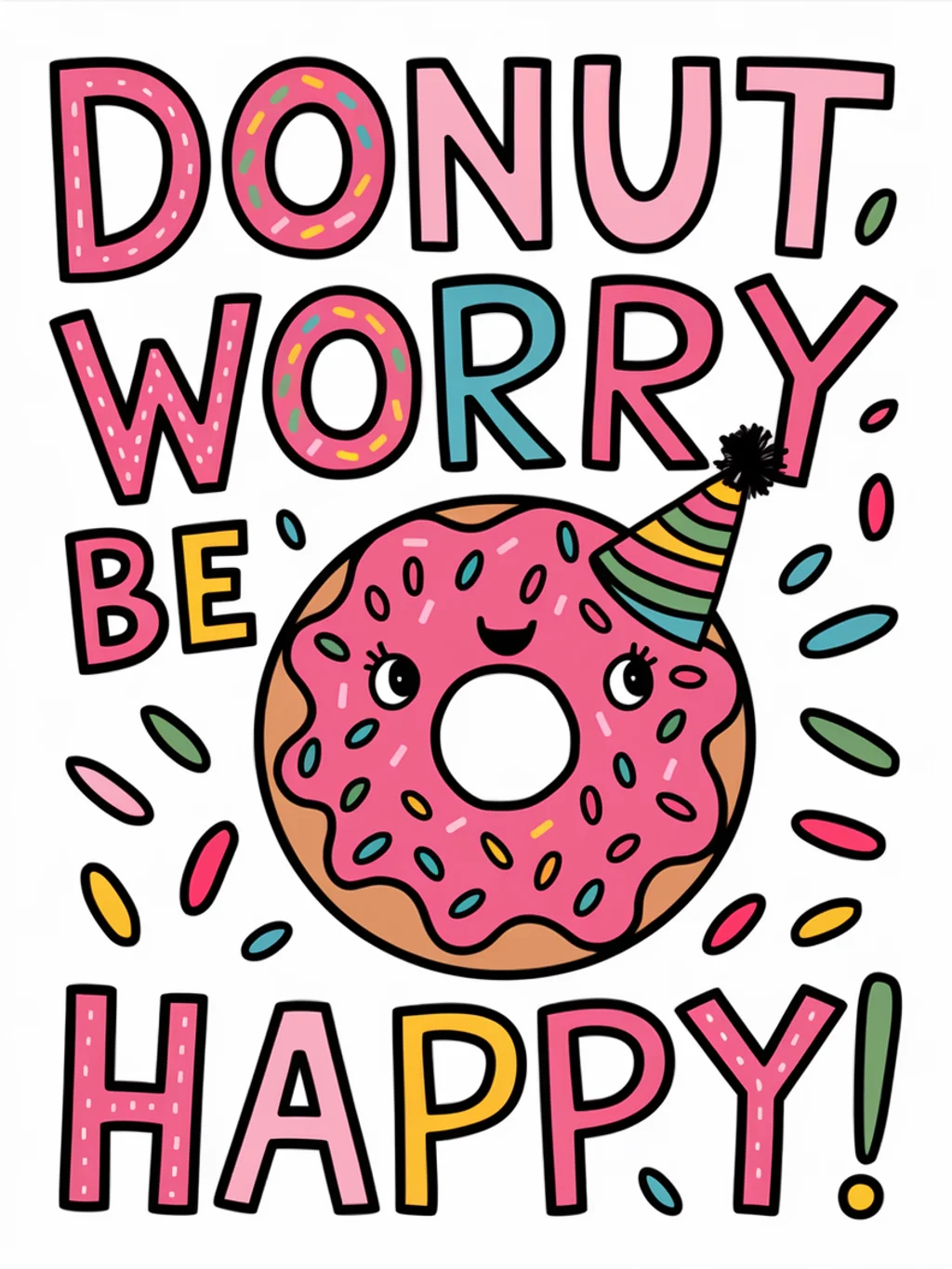 Donut Worry Birthday
