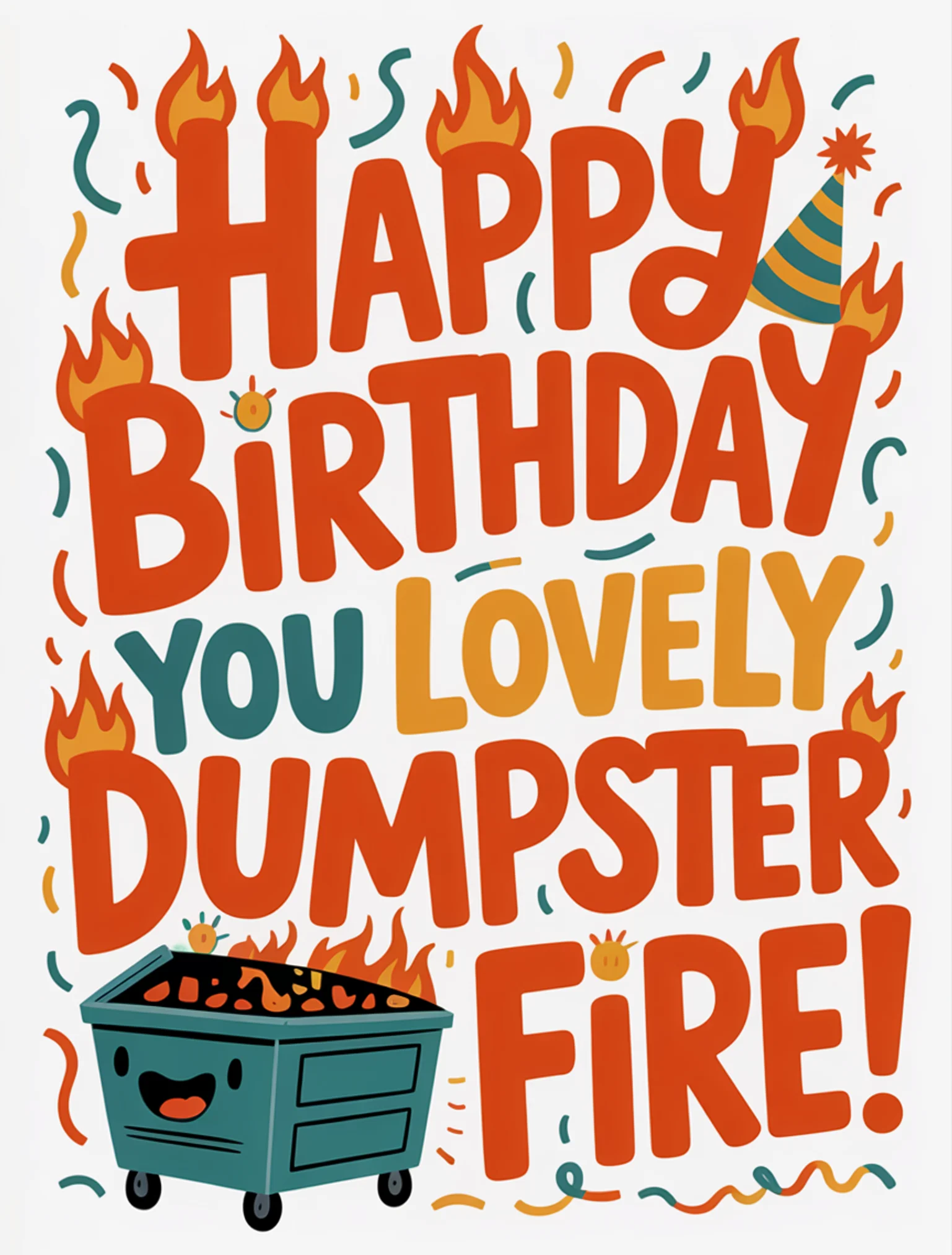 Funny Dumpster Fire Alt2