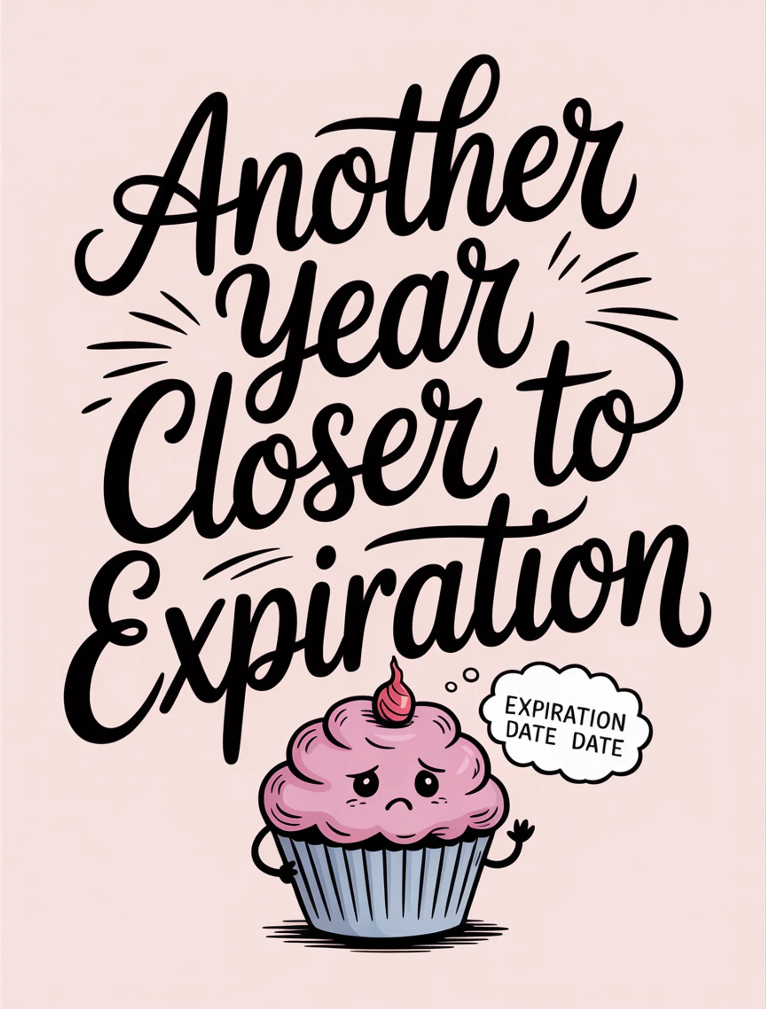 Funny Existential Cupcake Alt2