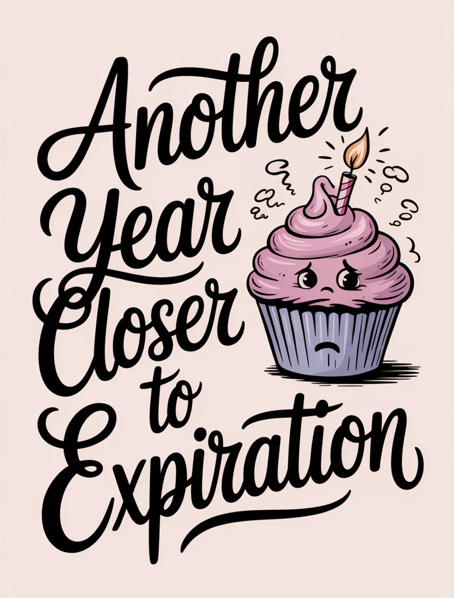 Funny Existential Cupcake Alt3