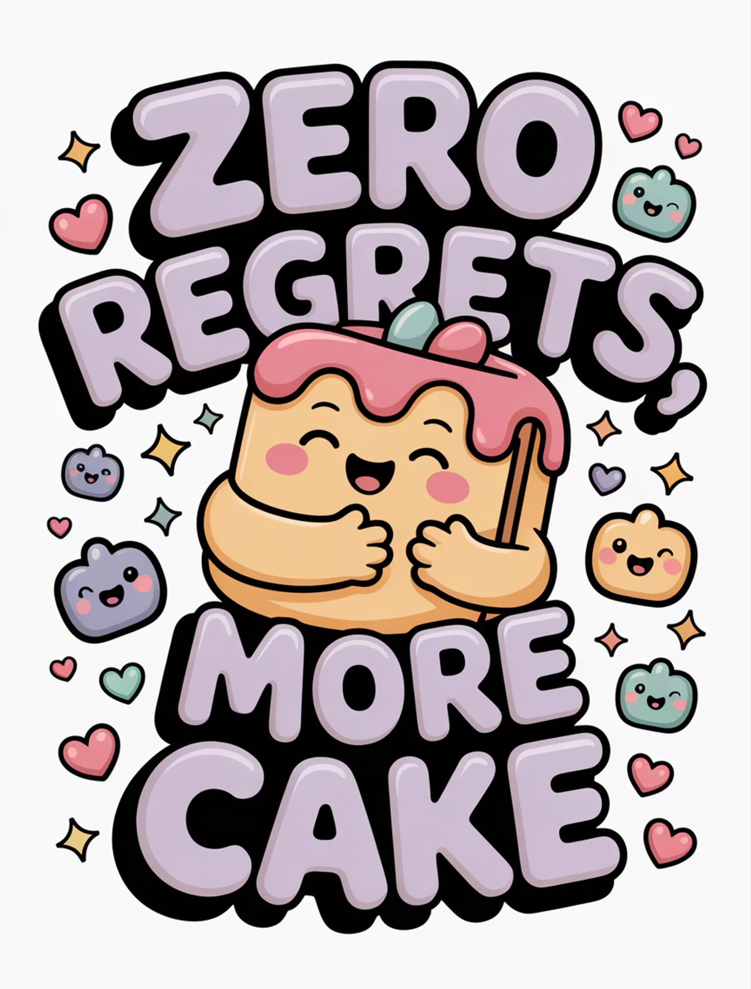 Zero Regrets Cake