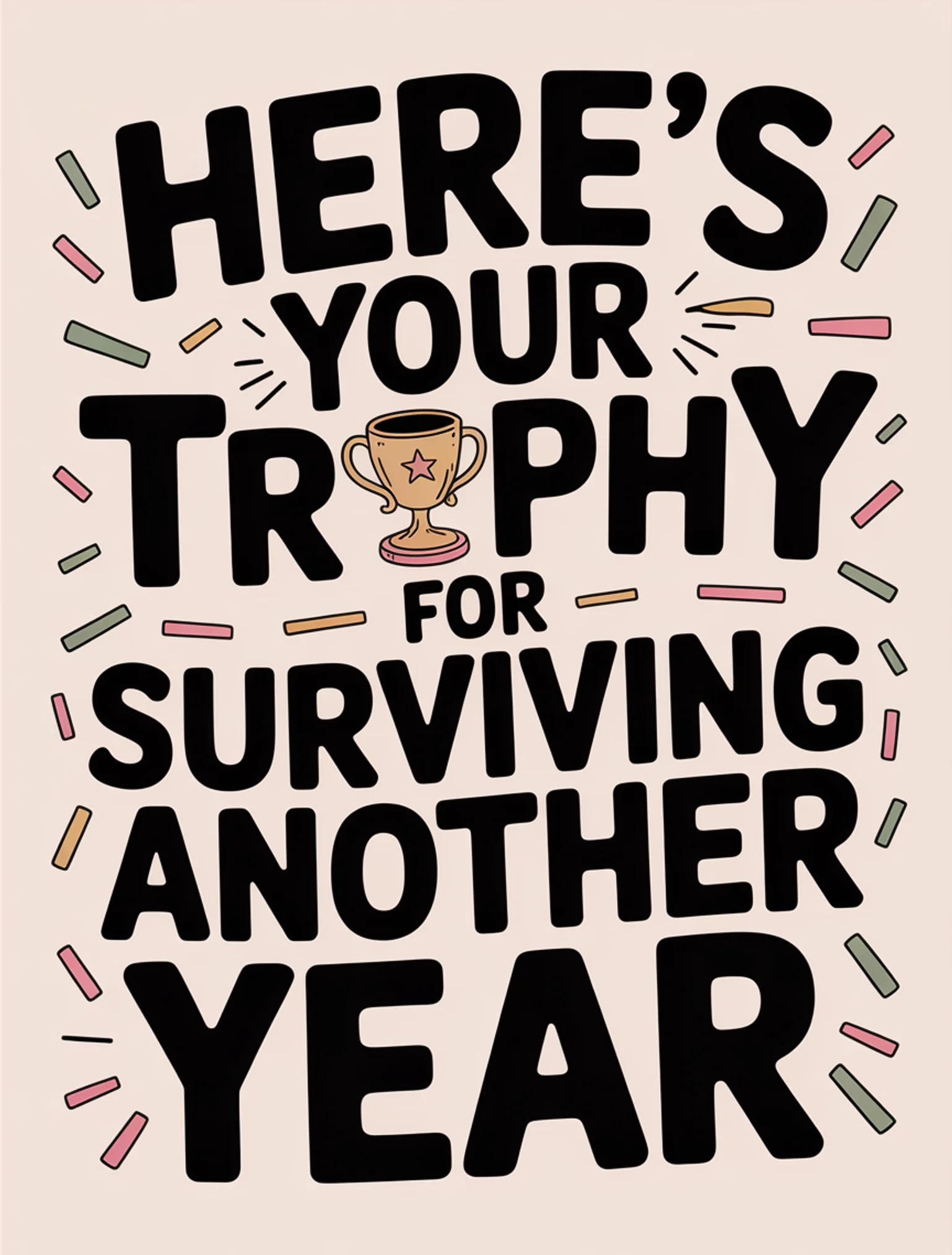 Funny Participation Trophy Alt1