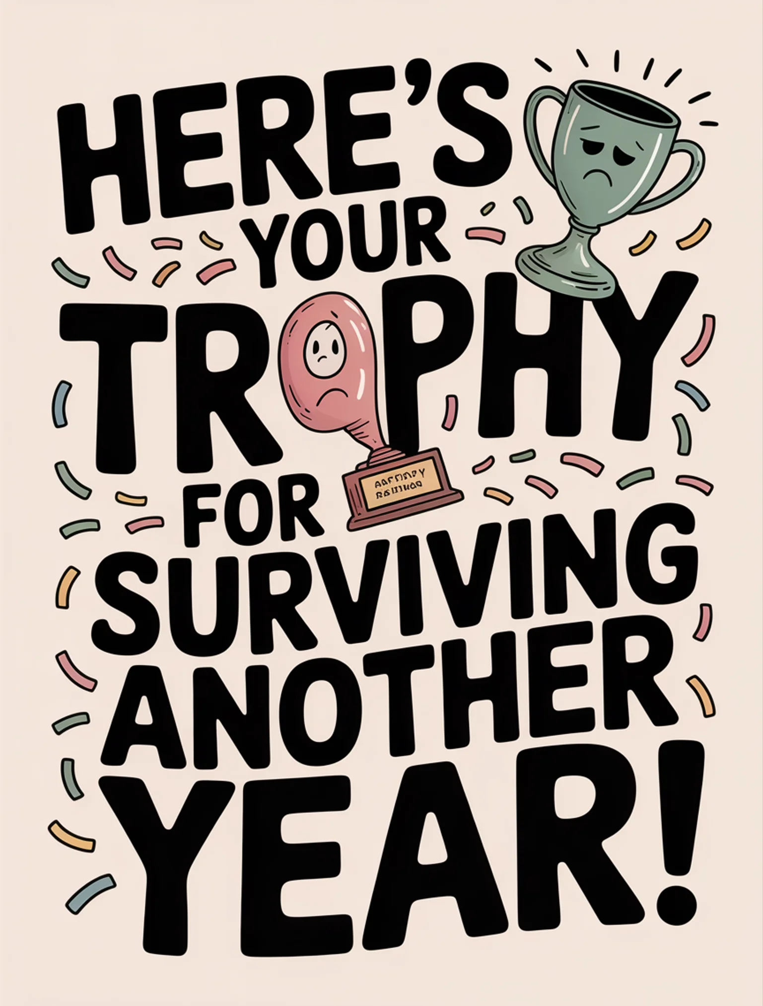 Funny Participation Trophy Alt2