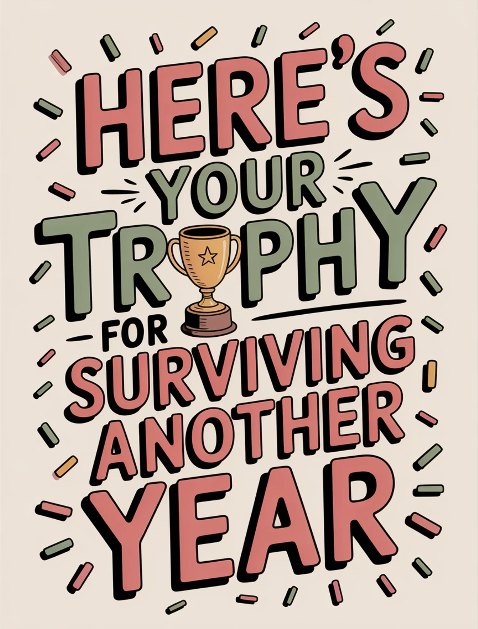 Funny Participation Trophy Alt3