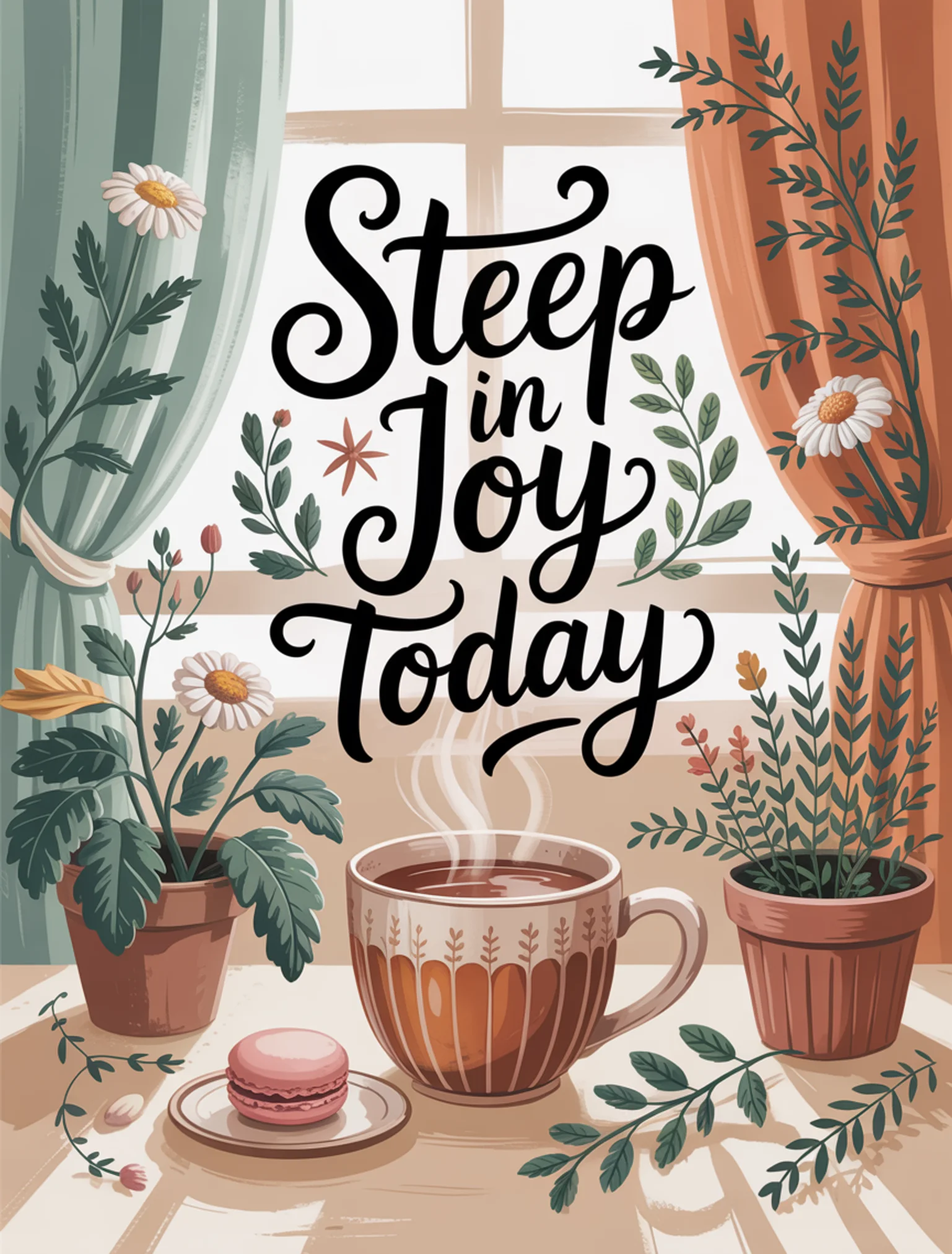 Steep in Joy
