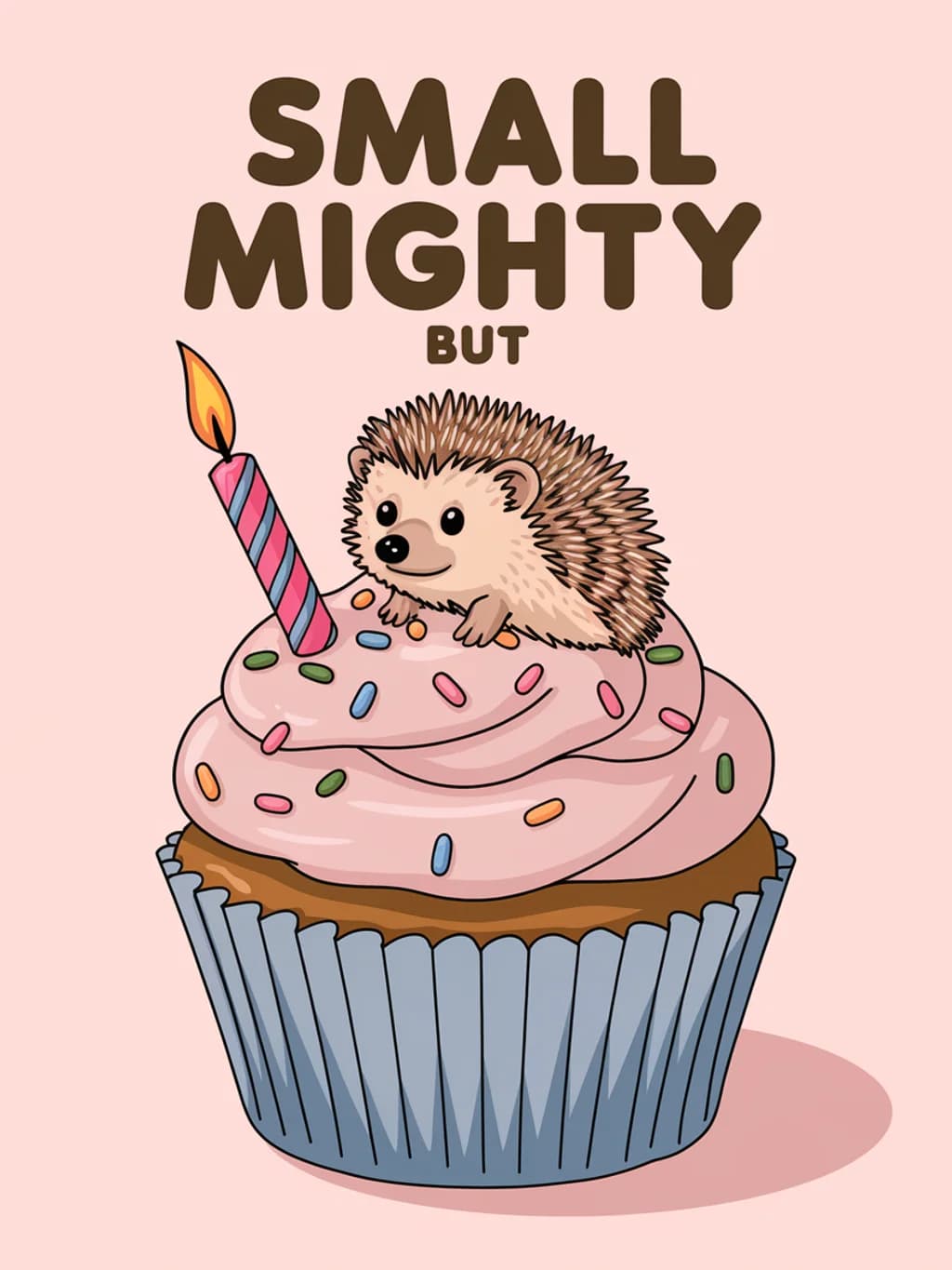 Hedgehog Cupcake Birthday