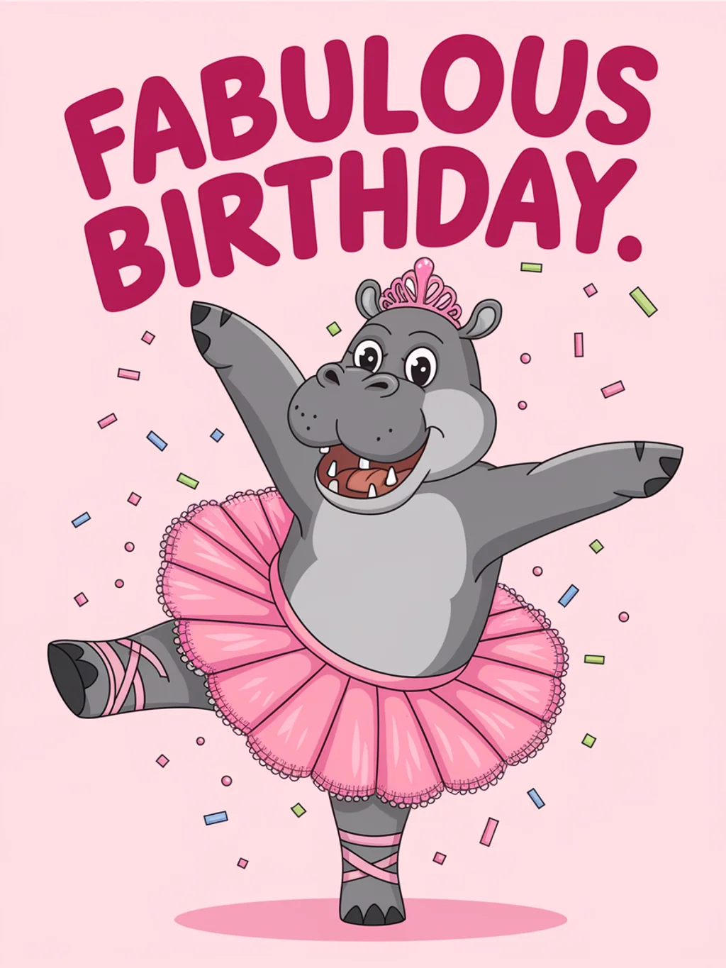 Hippo Tutu Birthday