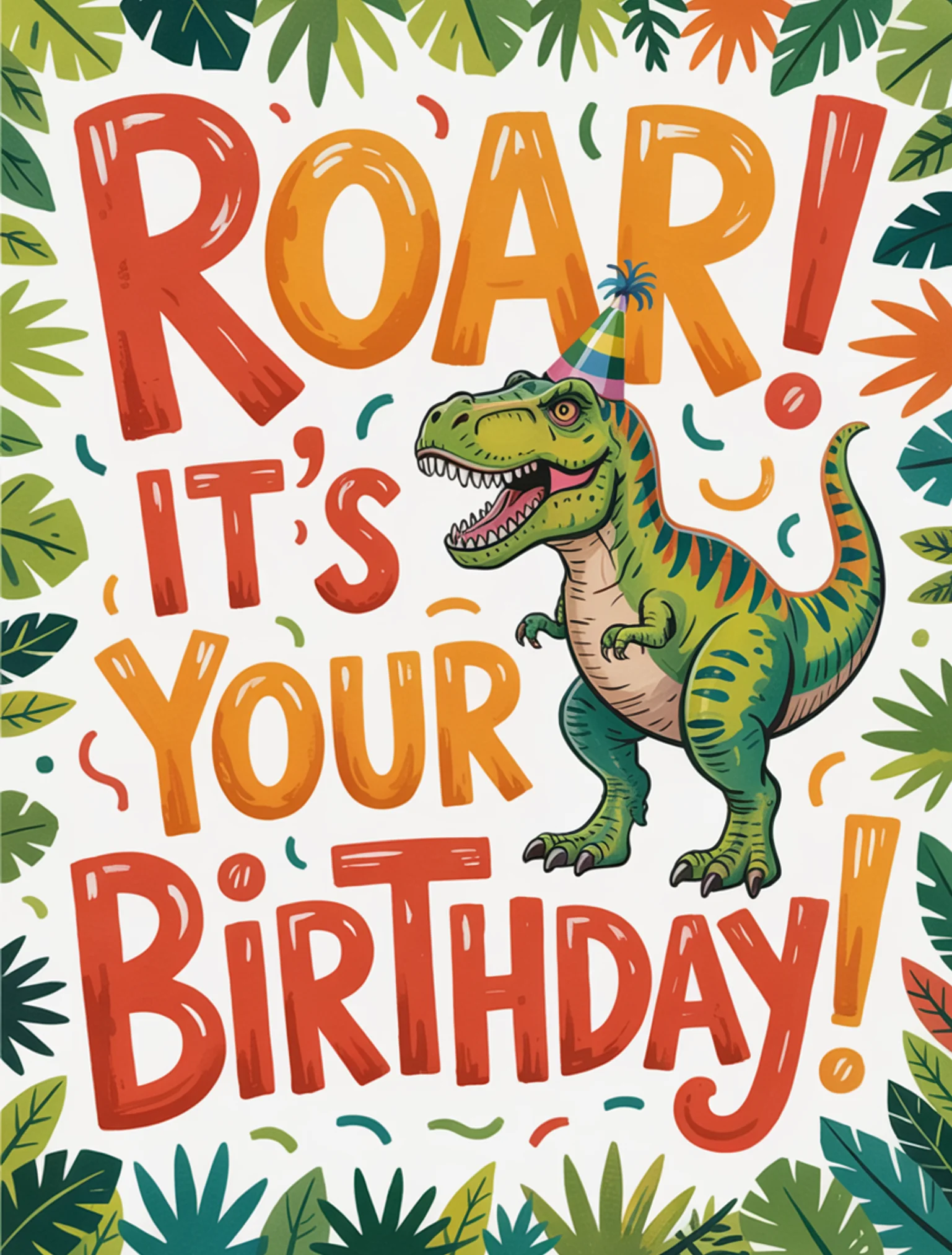 Dino Roar Birthday