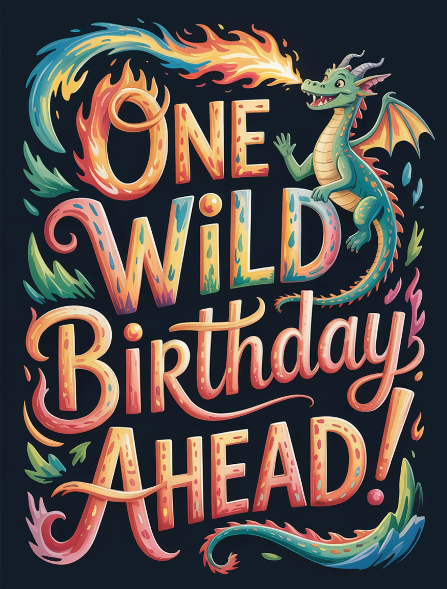 Dragon Fire Birthday