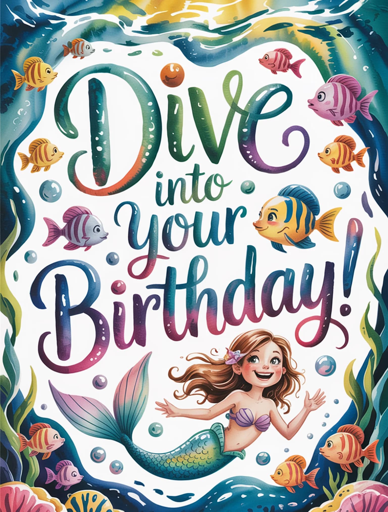 Mermaid Splash Birthday
