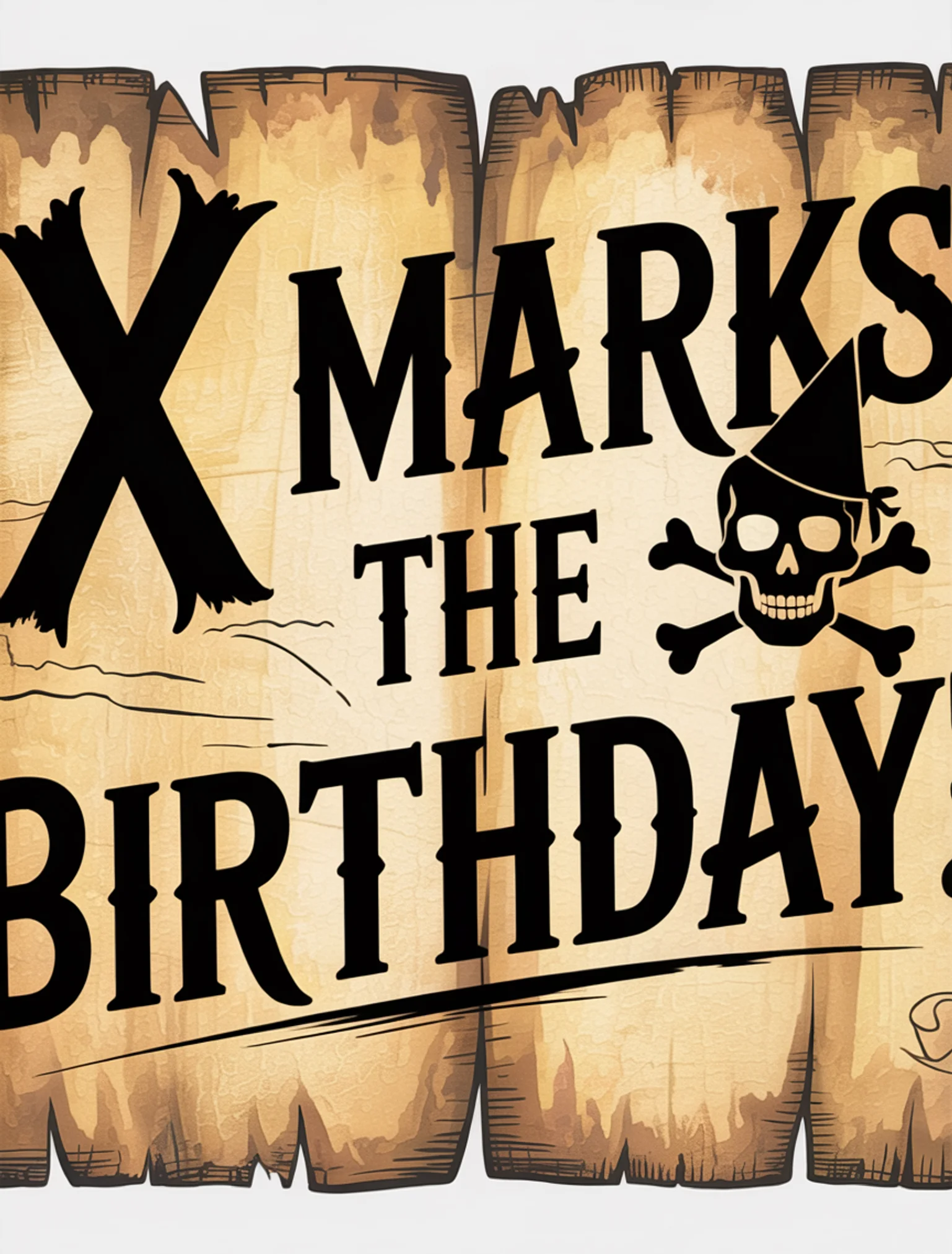 Vintage Treasure Map