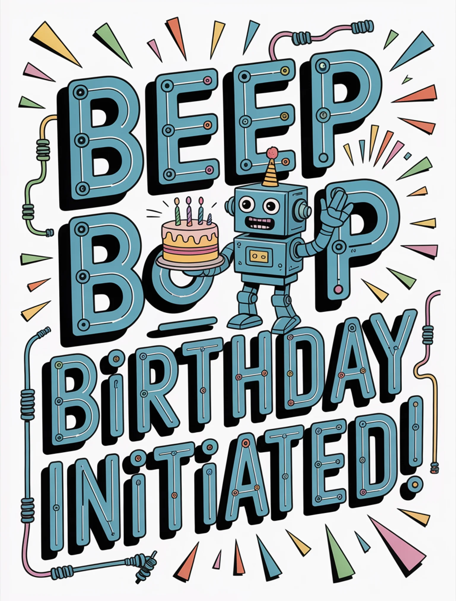 Robot Birthday Beep