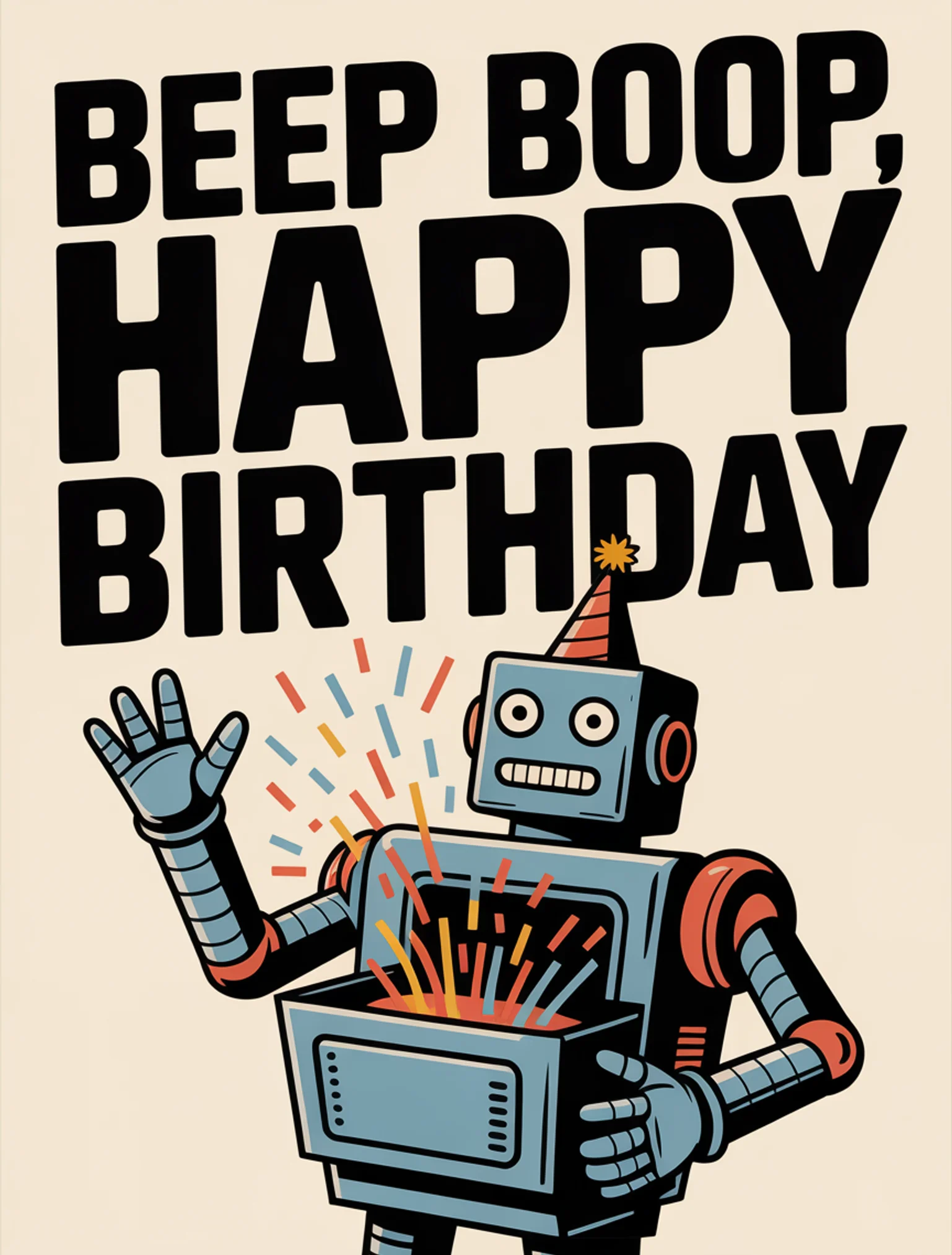 Beep Boop Birthday
