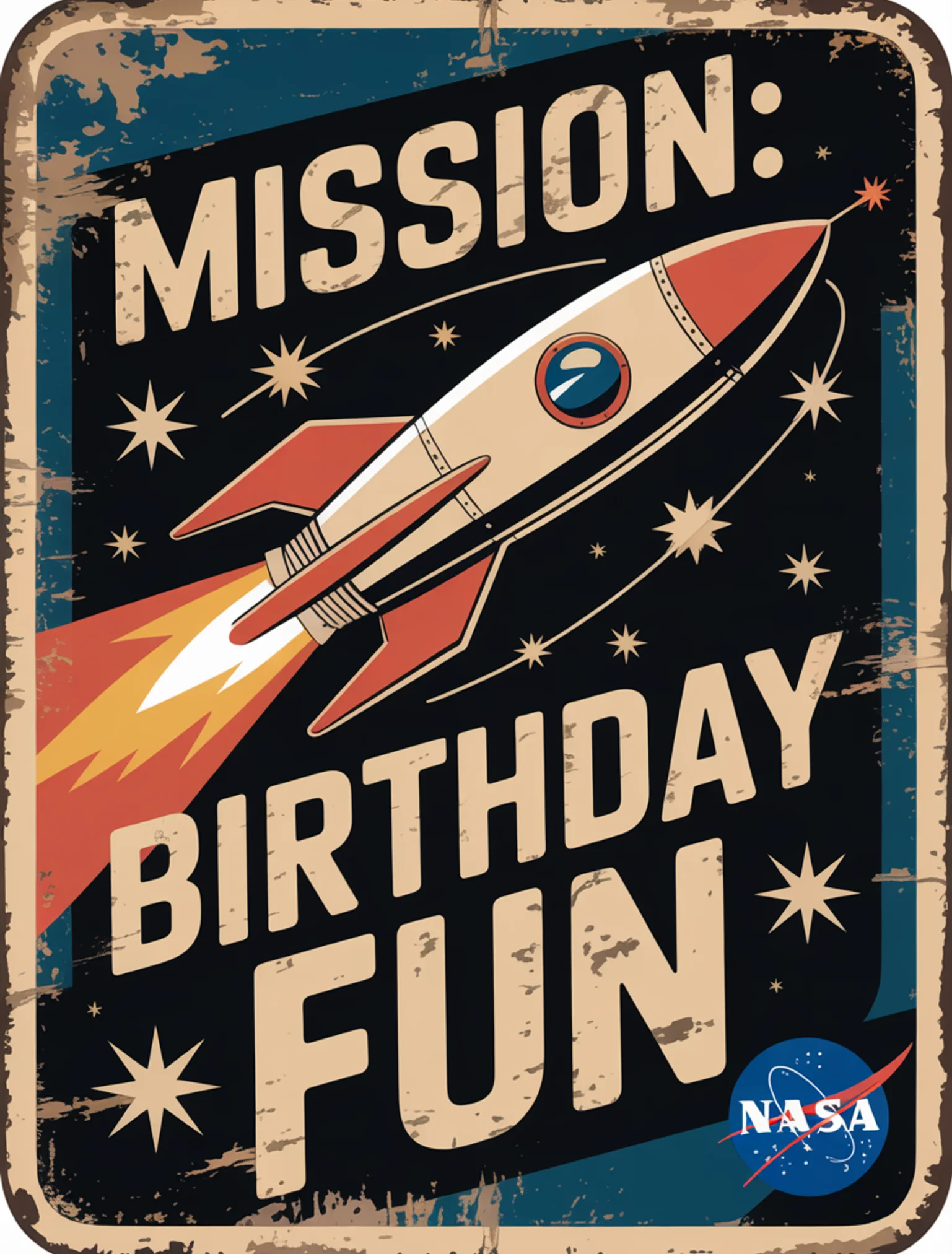 Birthday Mission Control