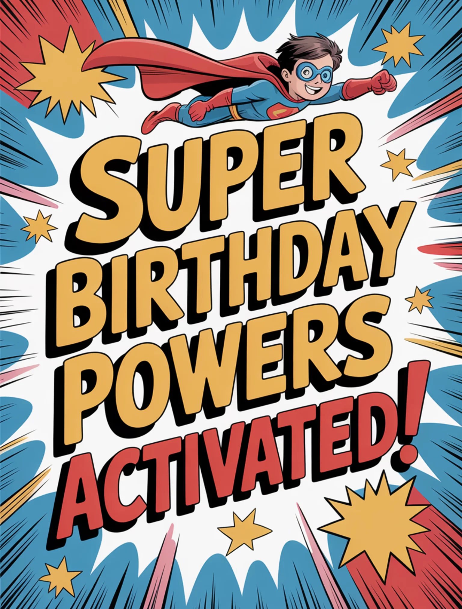 Superhero Cape Birthday