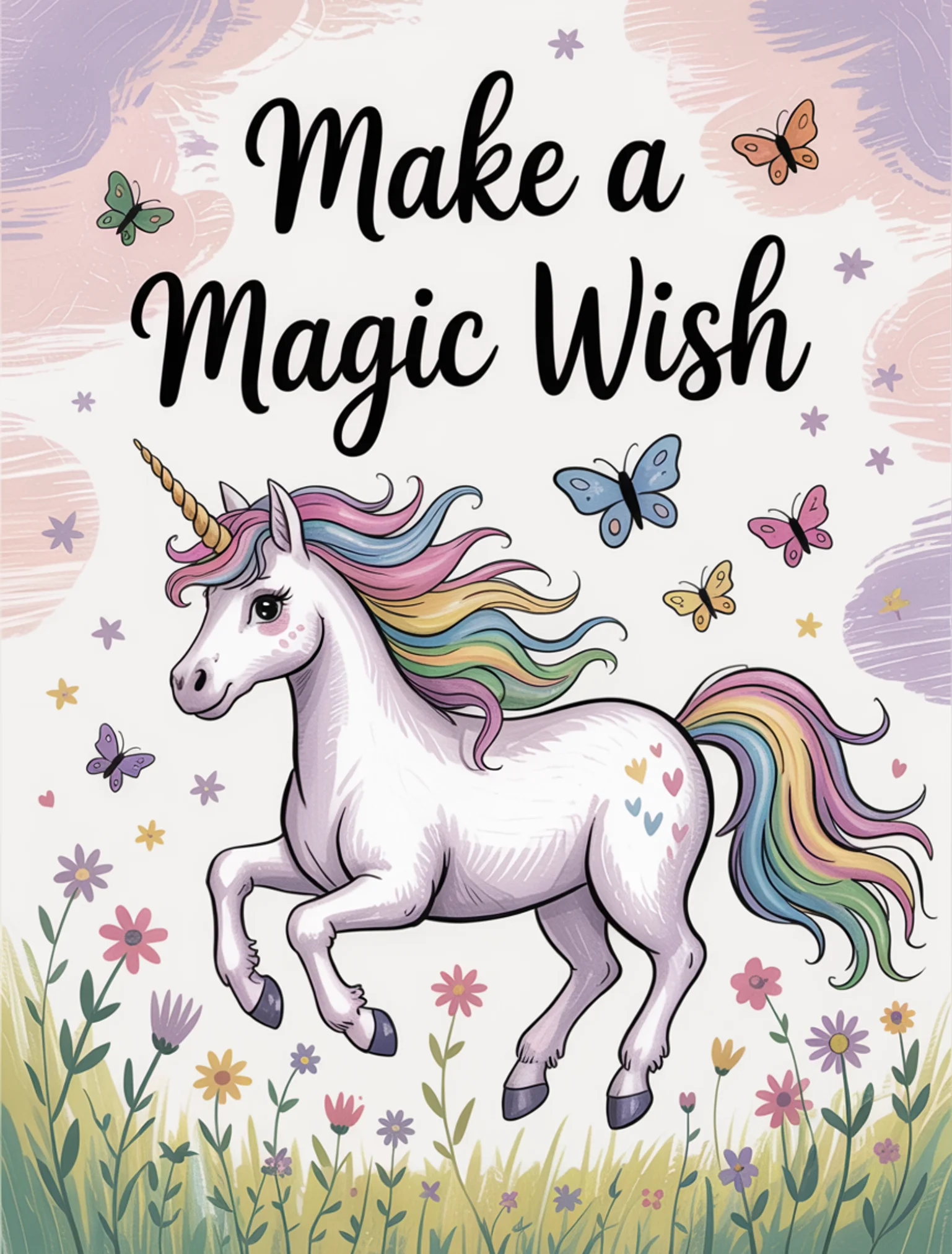 Storybook Unicorn Wish