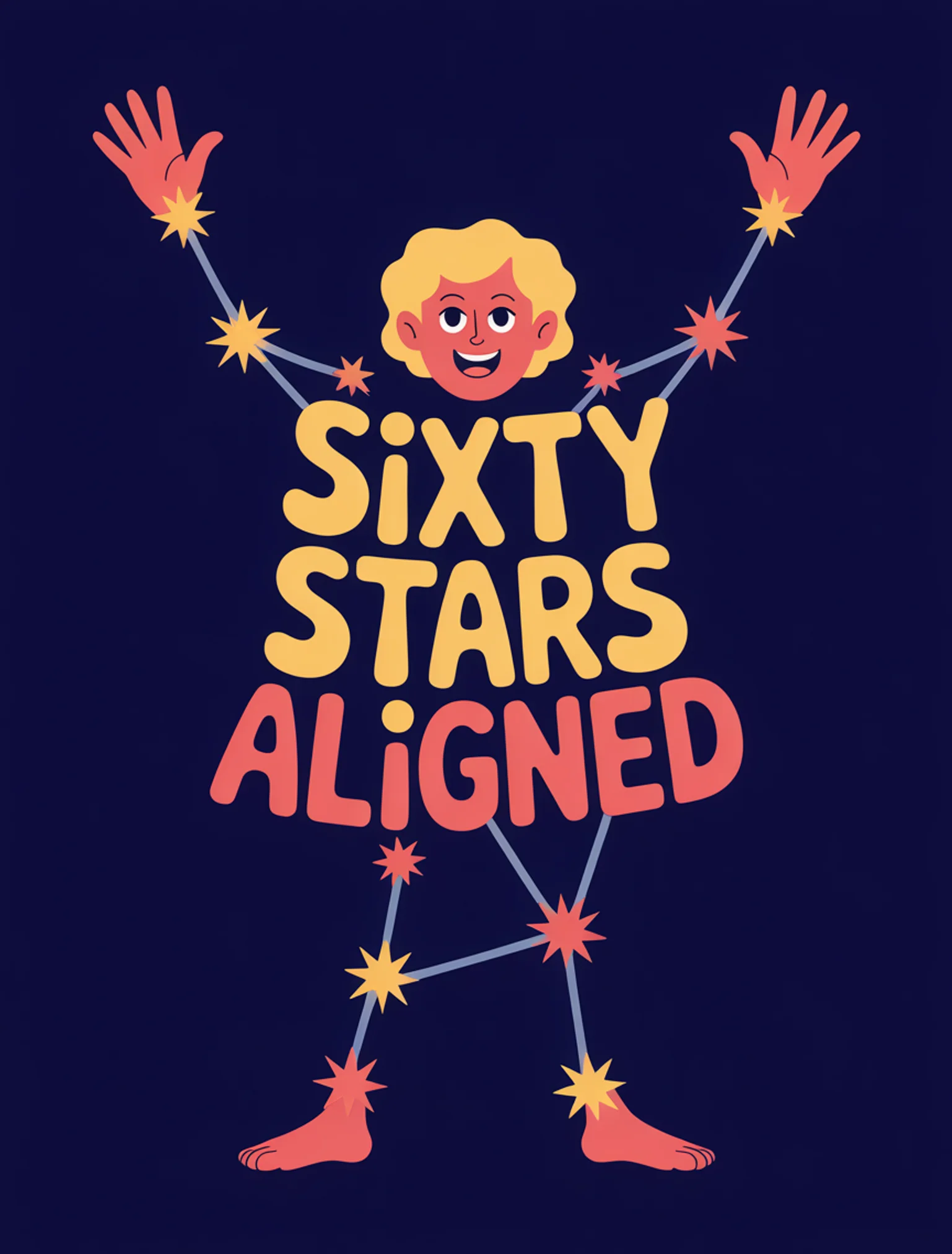 Sixty Star Constellation