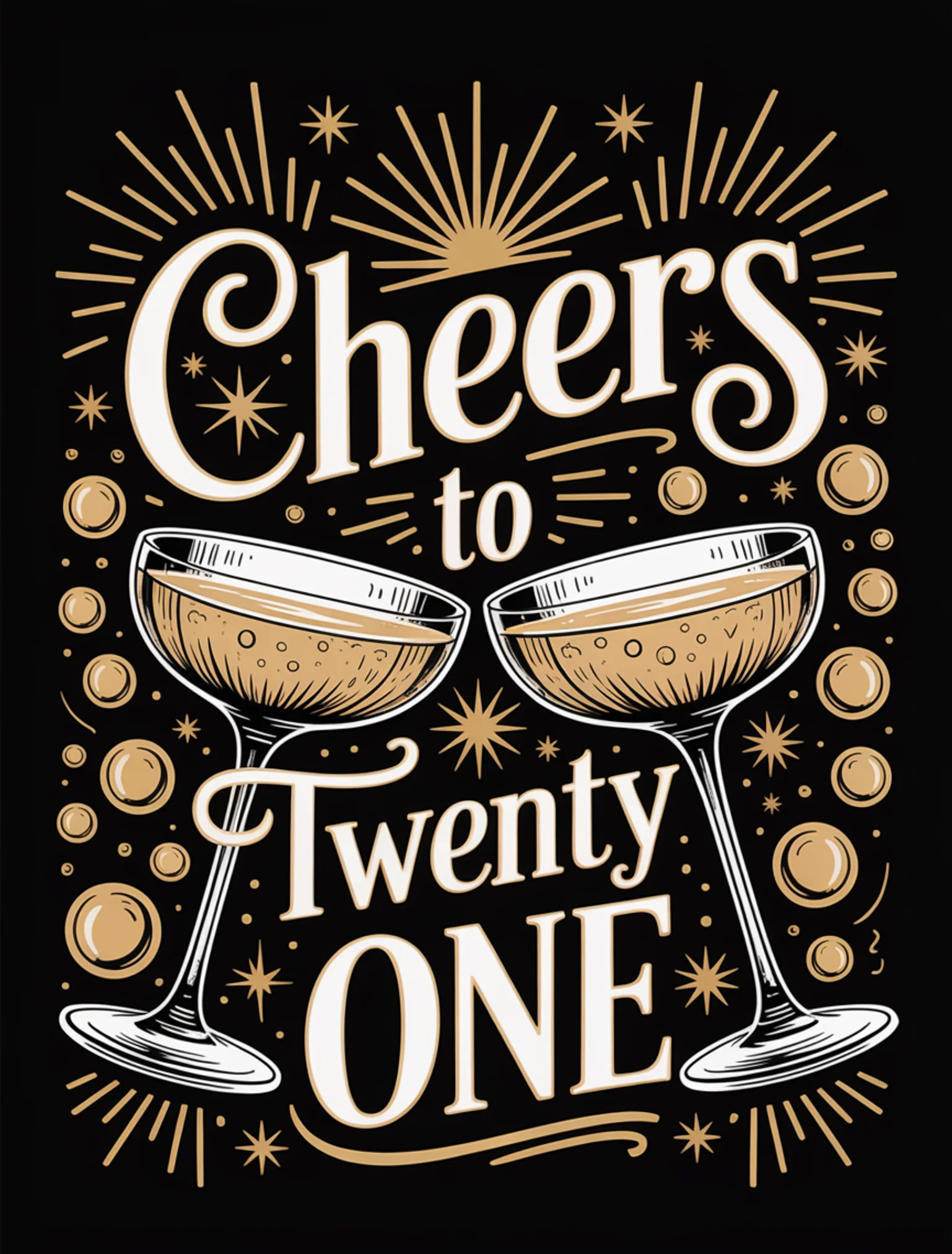 Cheers to Twenty One