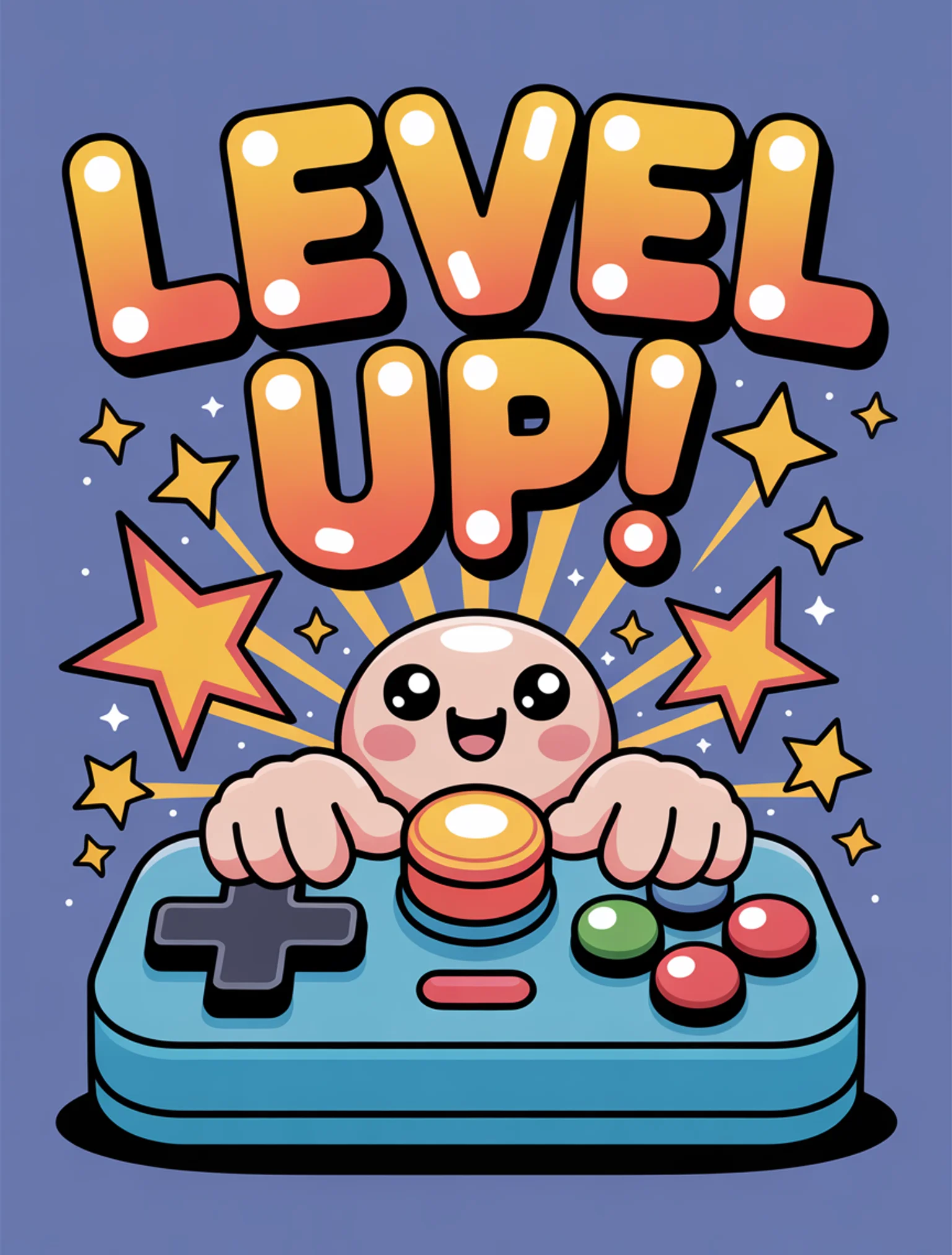 Kawaii Level Up Birthday