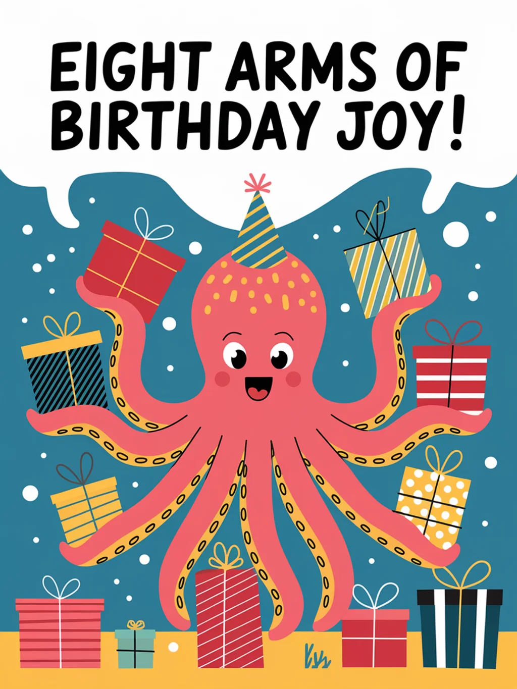 Octopus Gifts Birthday