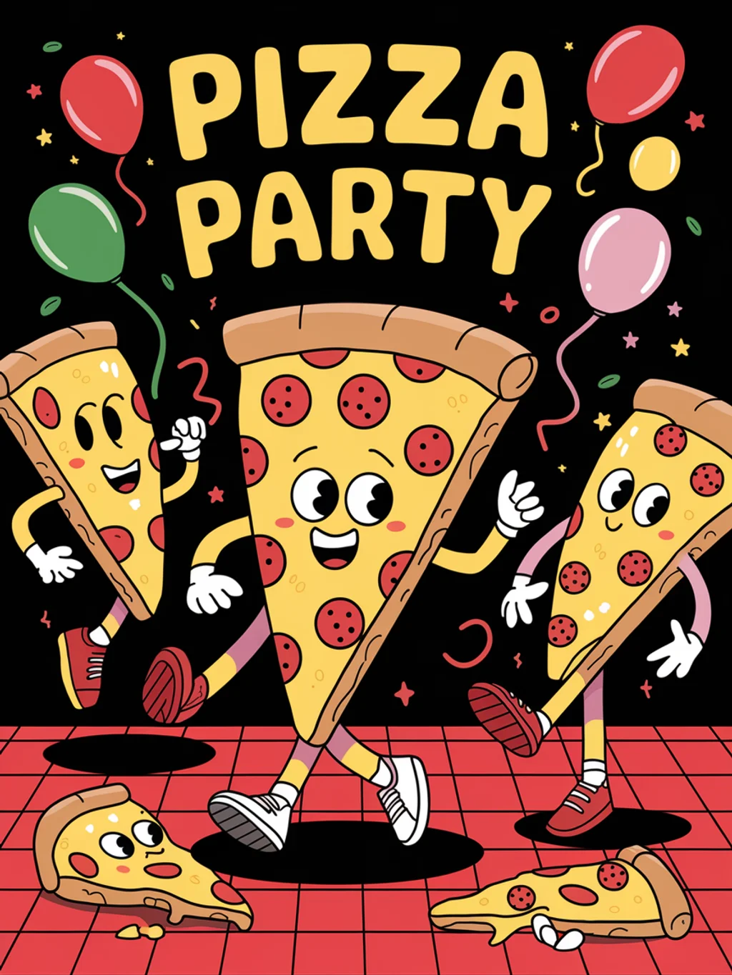 Pizza Party Birthday