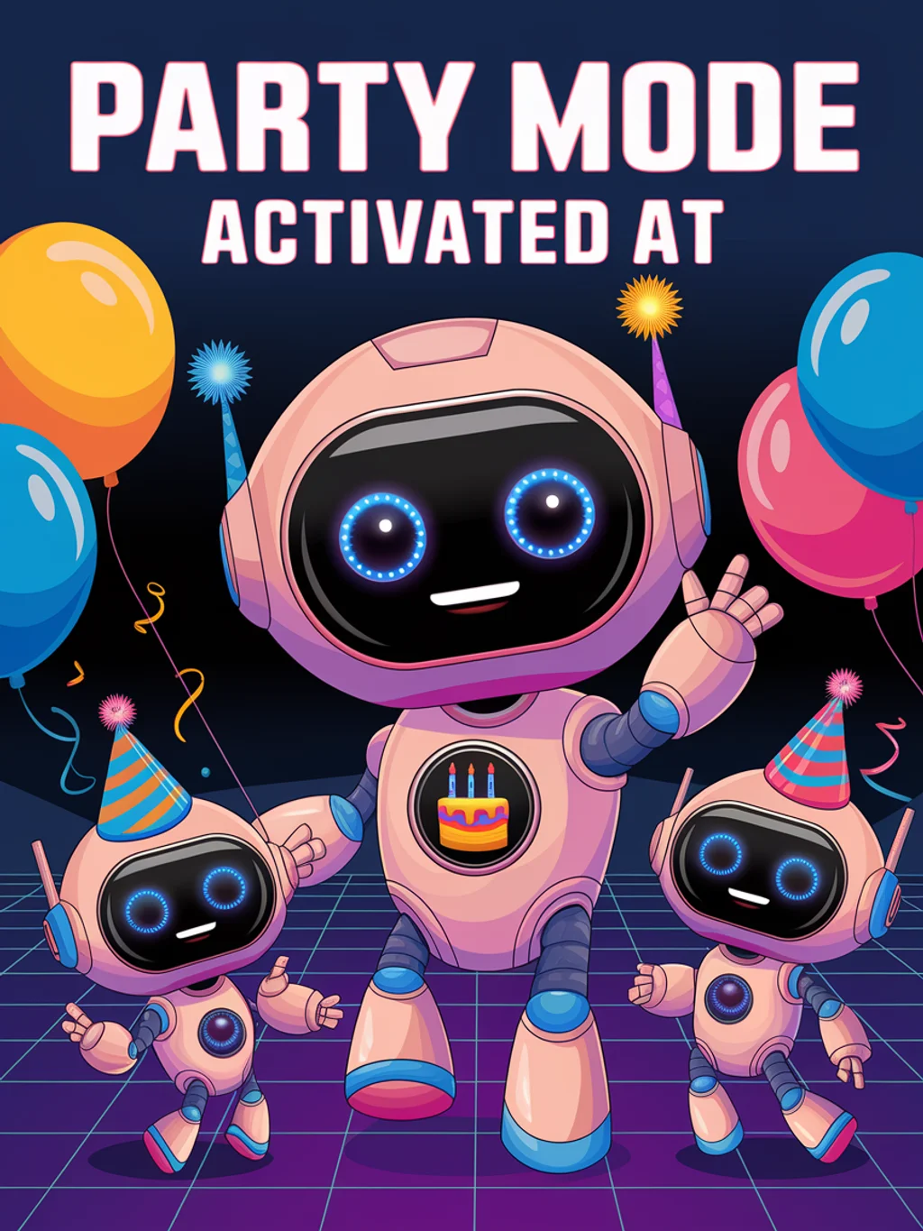 Robot Party Birthday