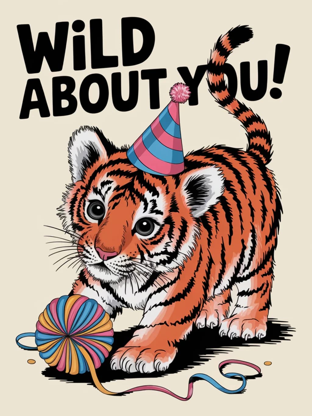 Tiger Stripes Birthday