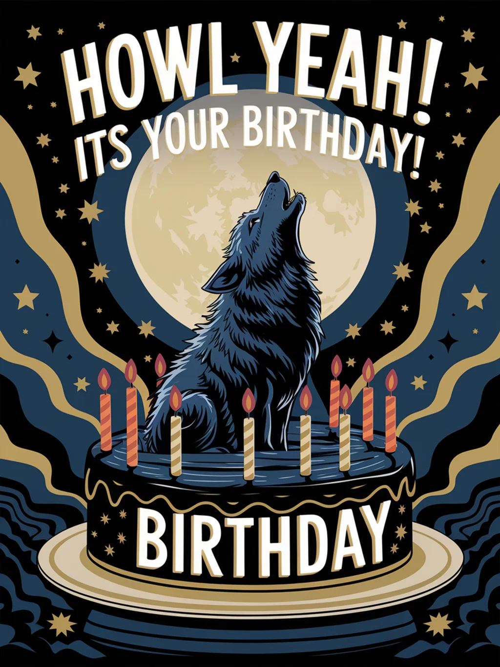 Wolf Howl Birthday