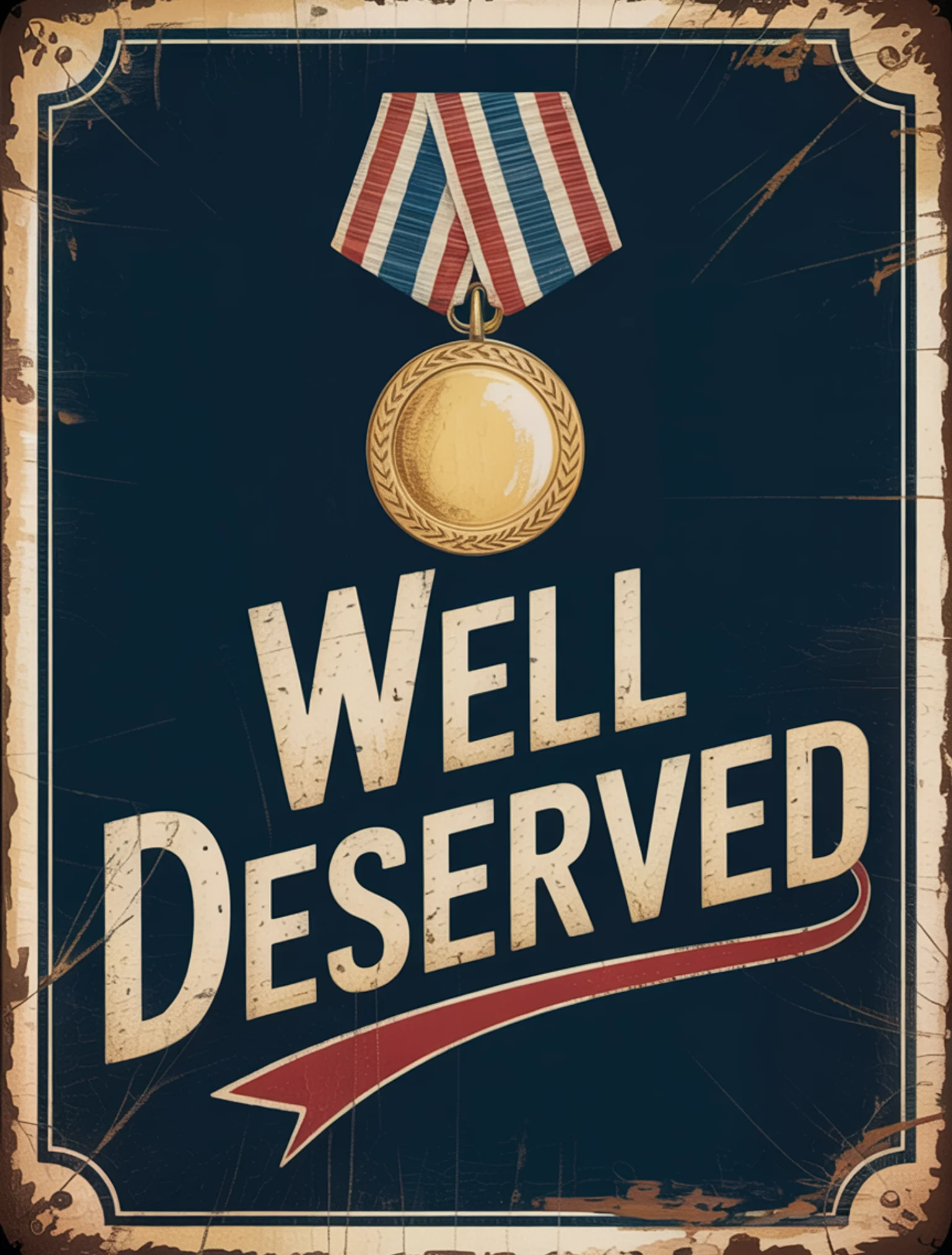 Well Deserved