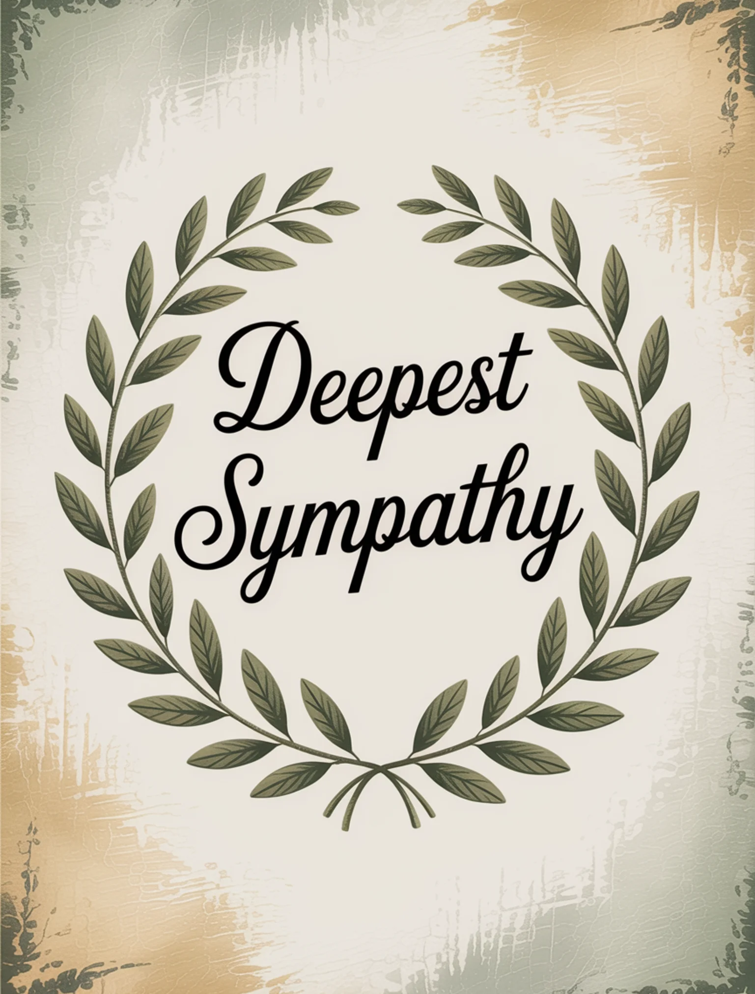 Deepest Sympathy