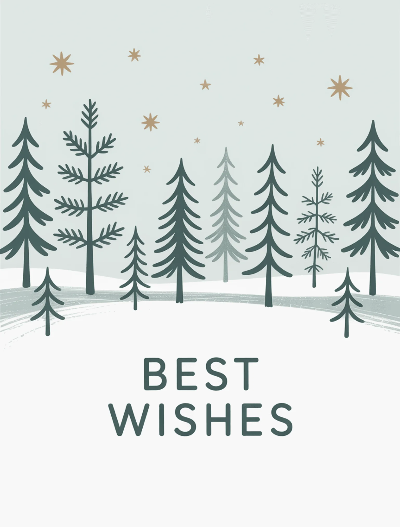 Winter Forest Minimal