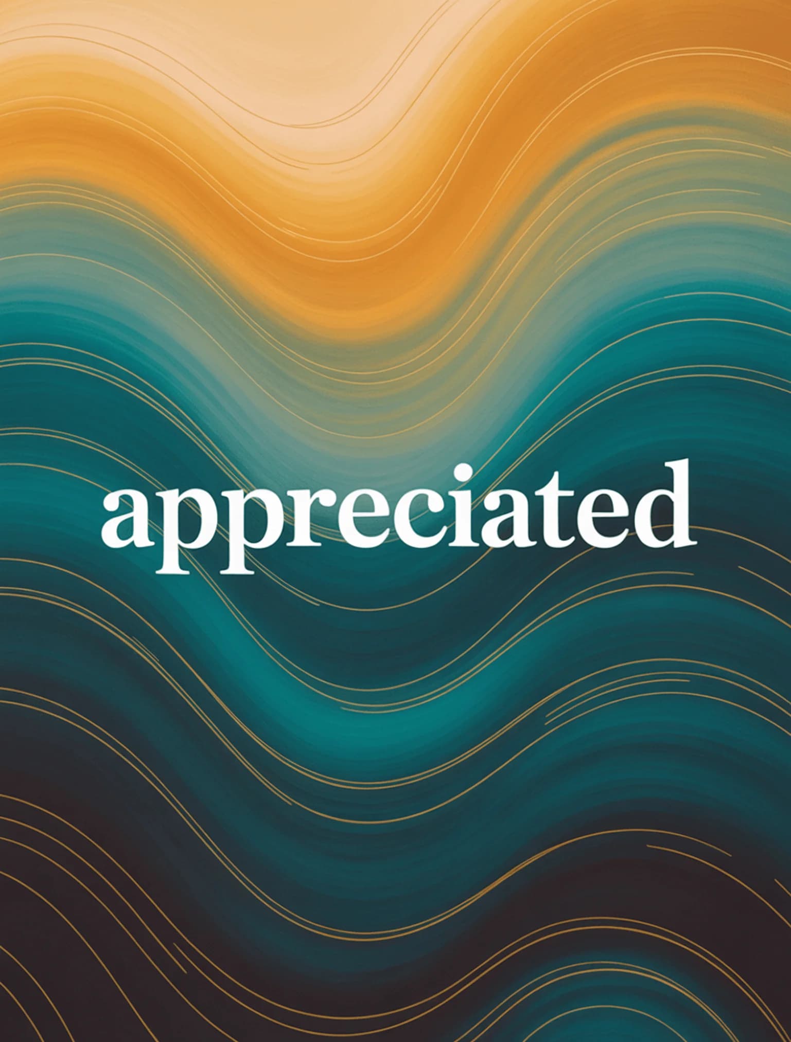 Gradient Sunrise Abstract