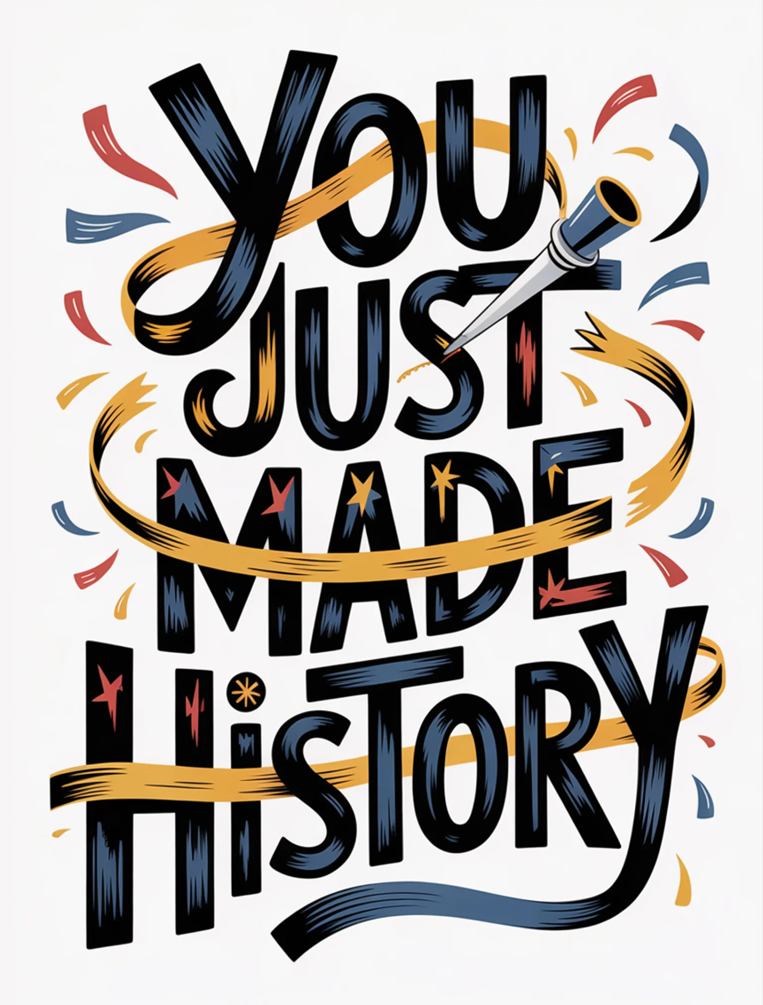 You Just Made History