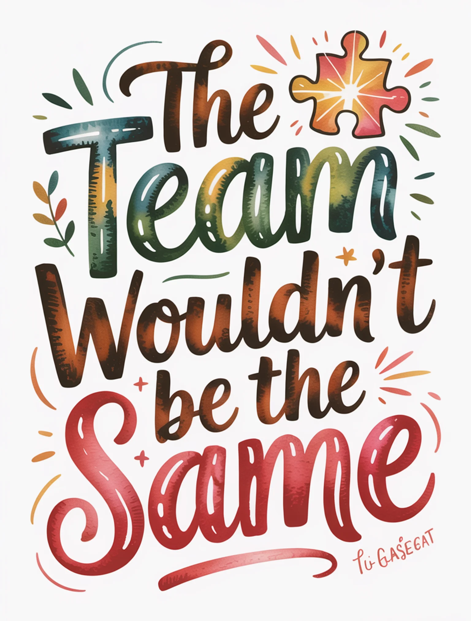 The Team Wouldn't Be the Same