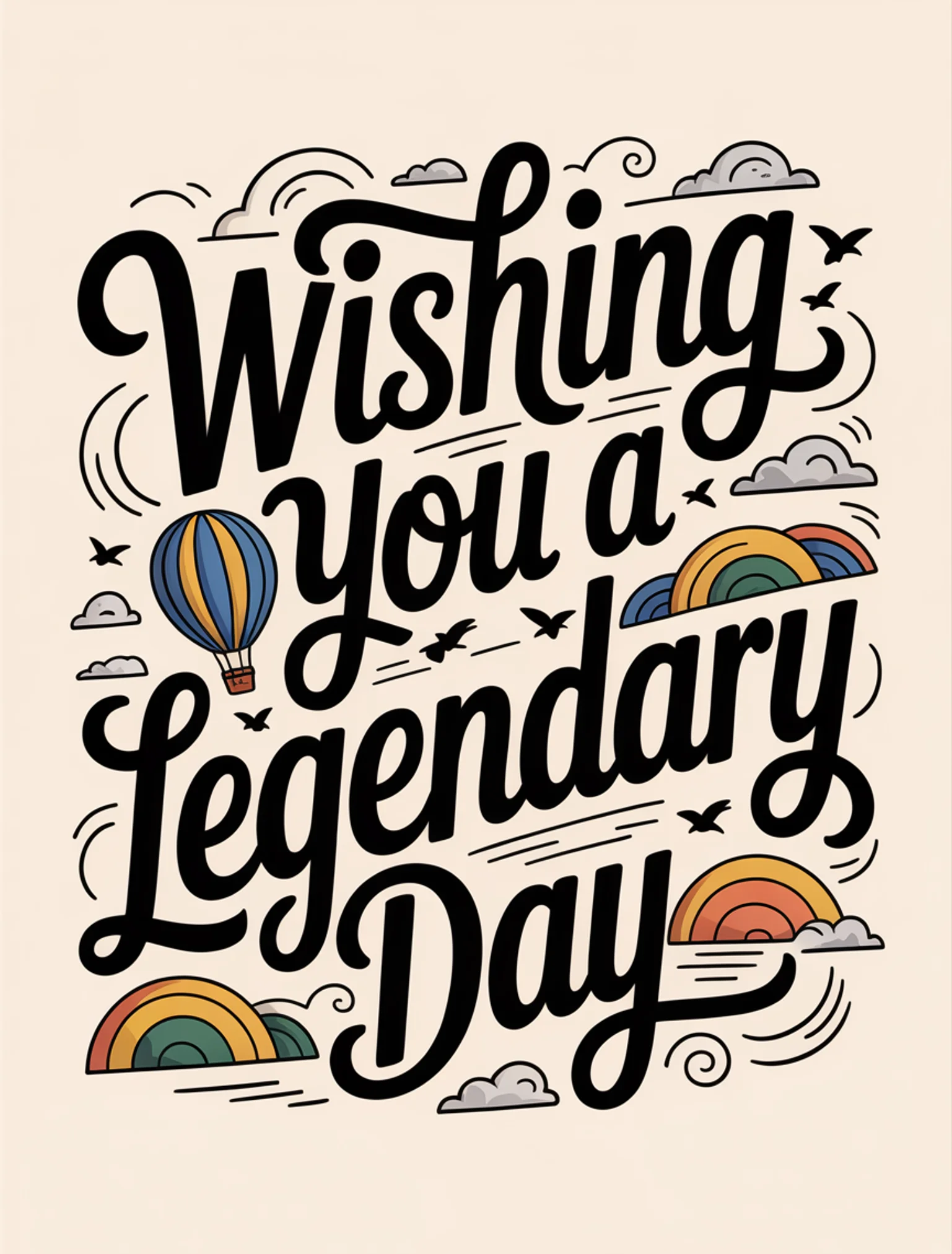 Wishing You a Legendary Day