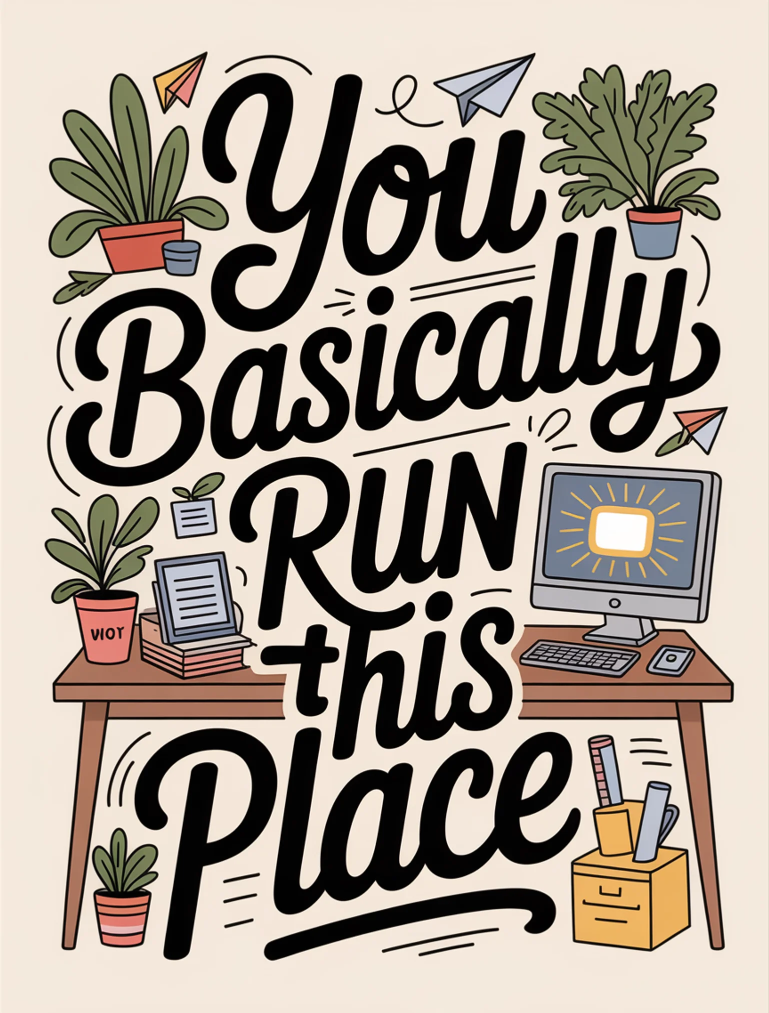 You Basically Run This Place