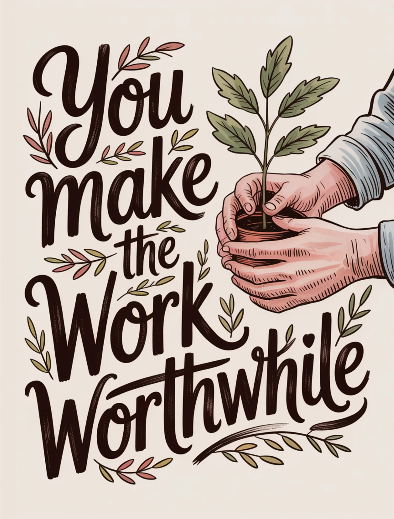 You Make the Work Worthwhile