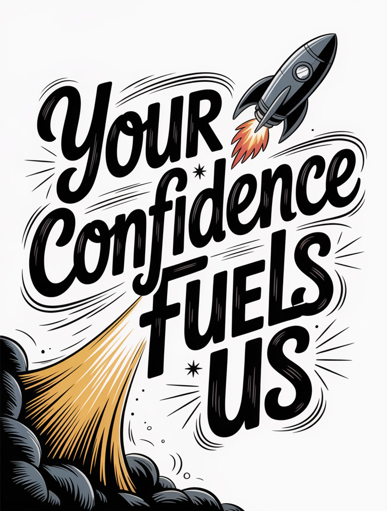 Your Confidence Fuels Us