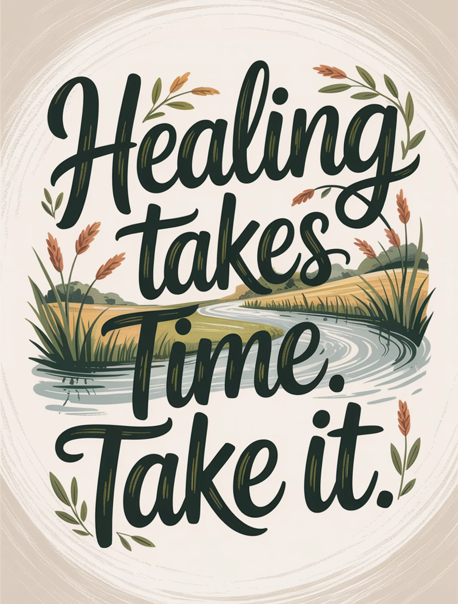 Healing Takes Time — Take It
