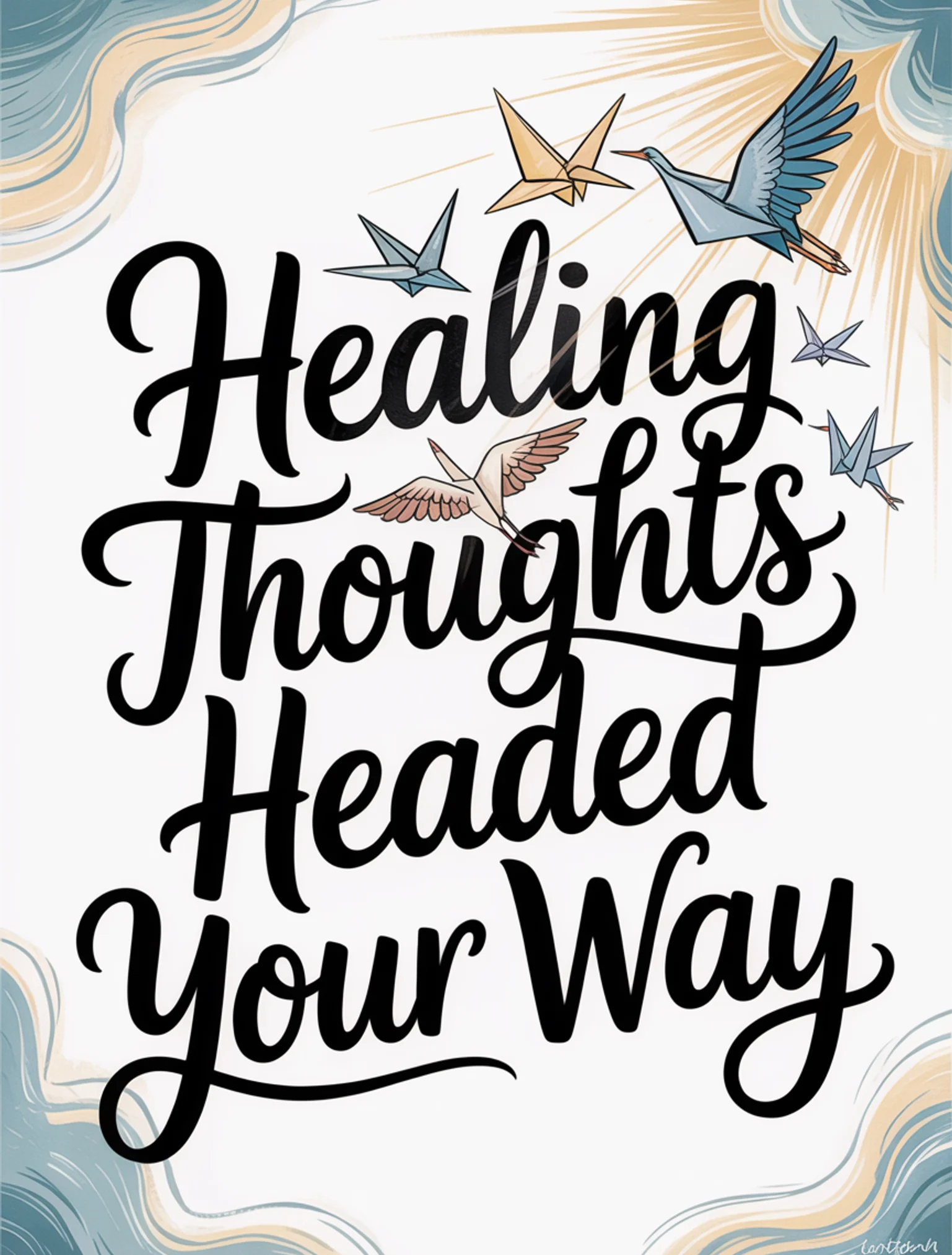 Healing Thoughts Headed Your Way