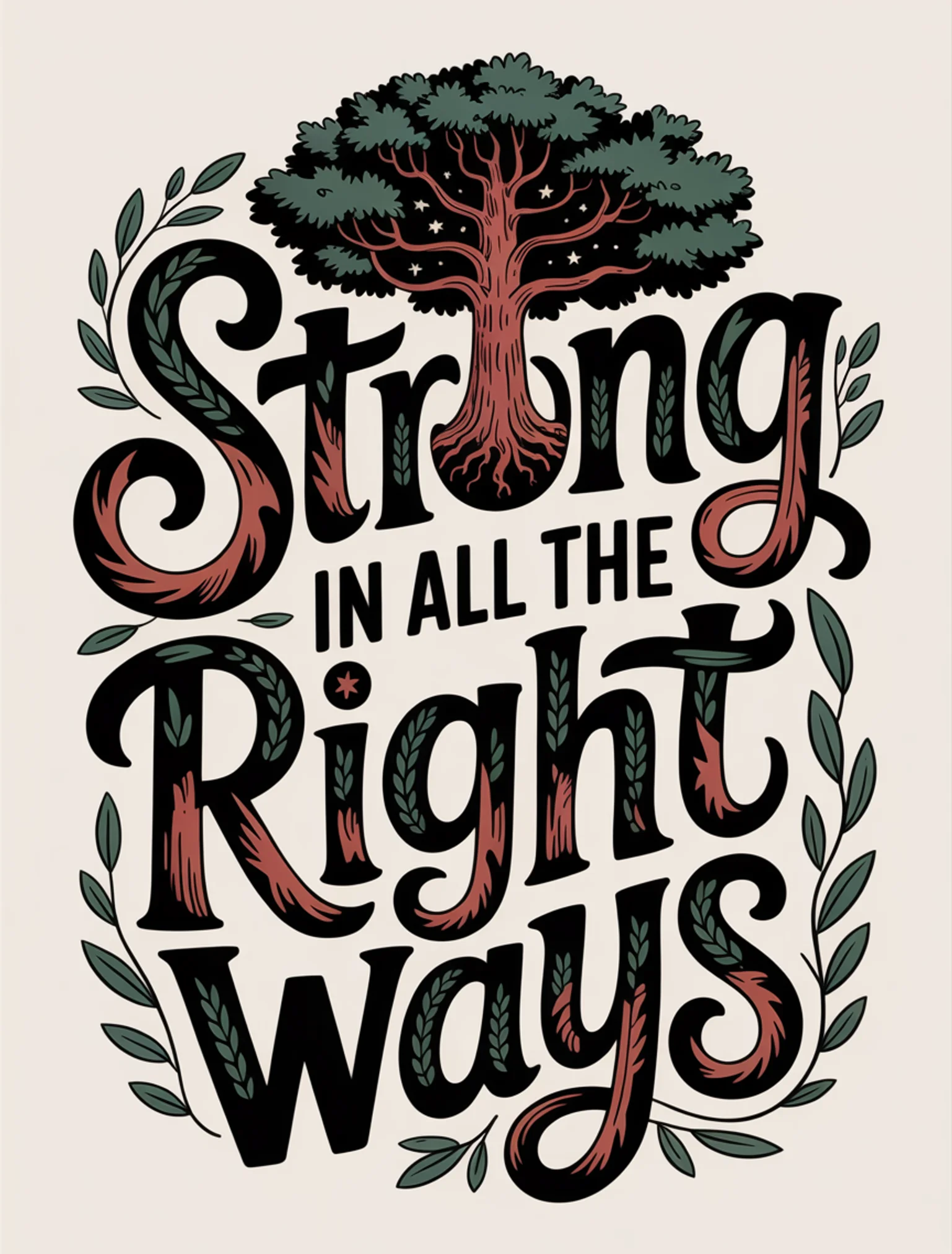 Strong in All the Right Ways