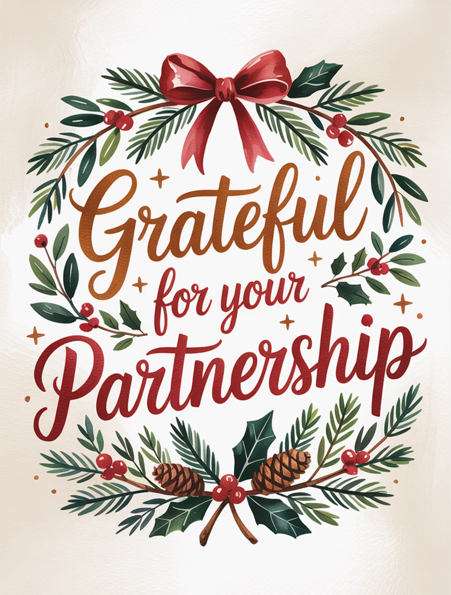 Grateful for Your Partnership